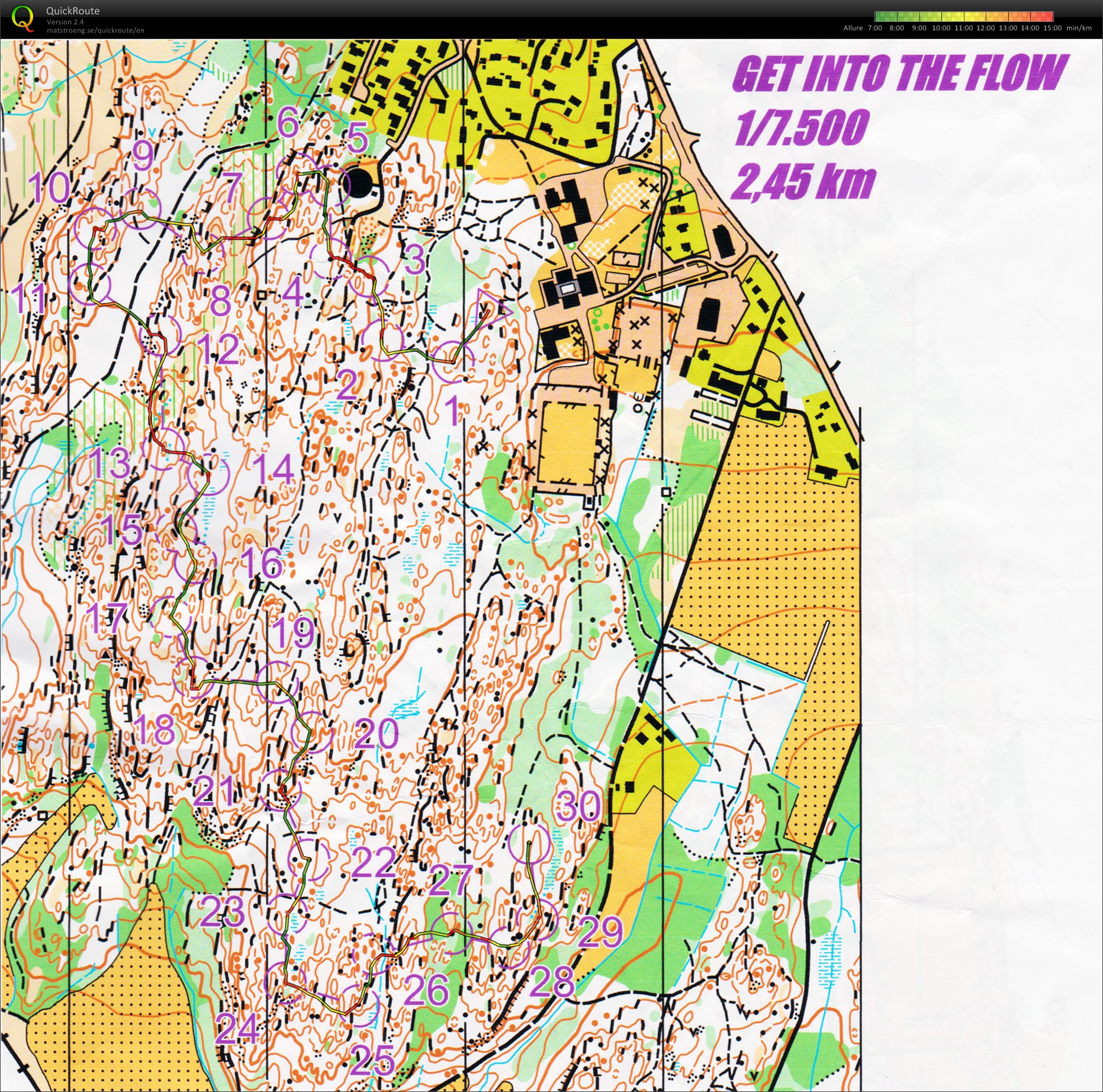 Prépa WOC-2016 // (9) Multiposte (02.10.2015)