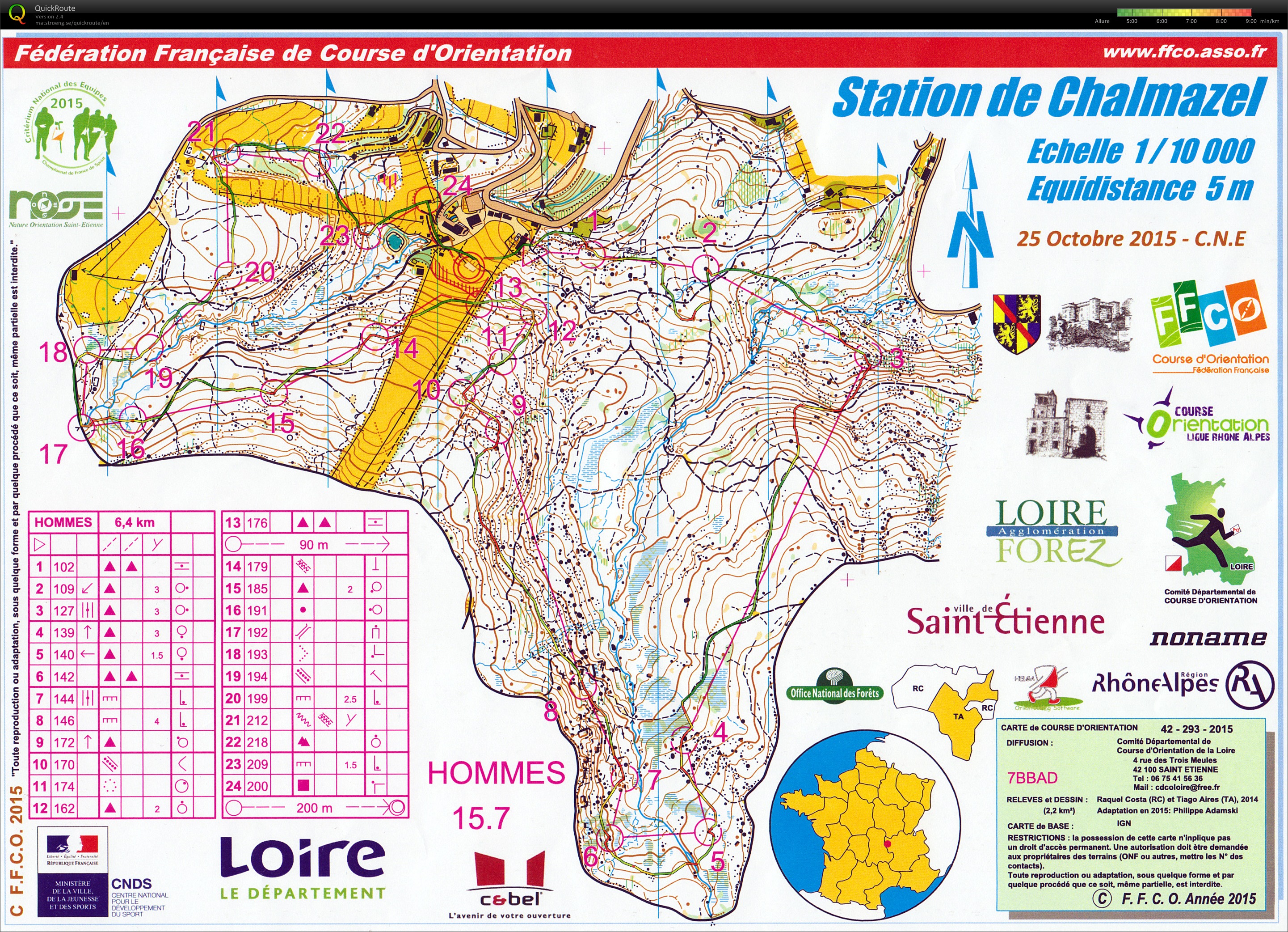 CNE 2015 (pm) // relais 7 (25-10-2015)