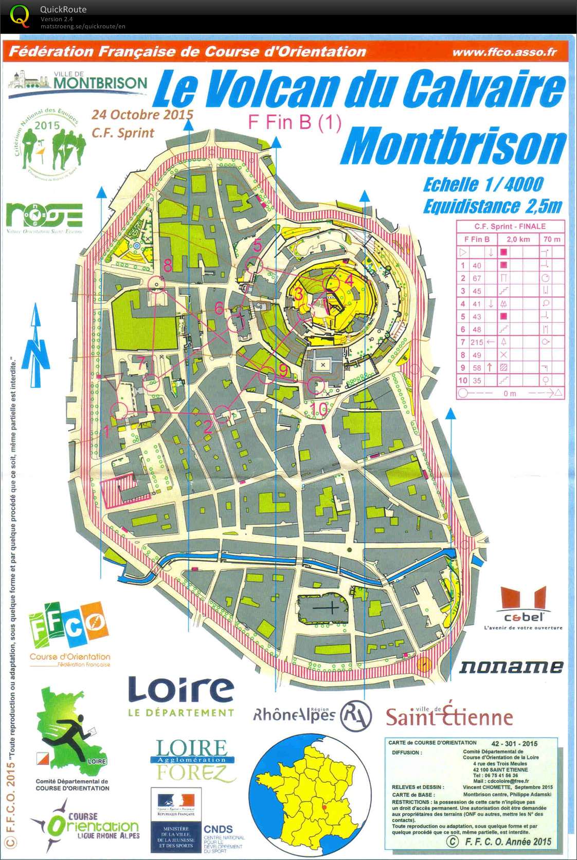 Finale B CF de Sprint - 1 (2015-10-24)