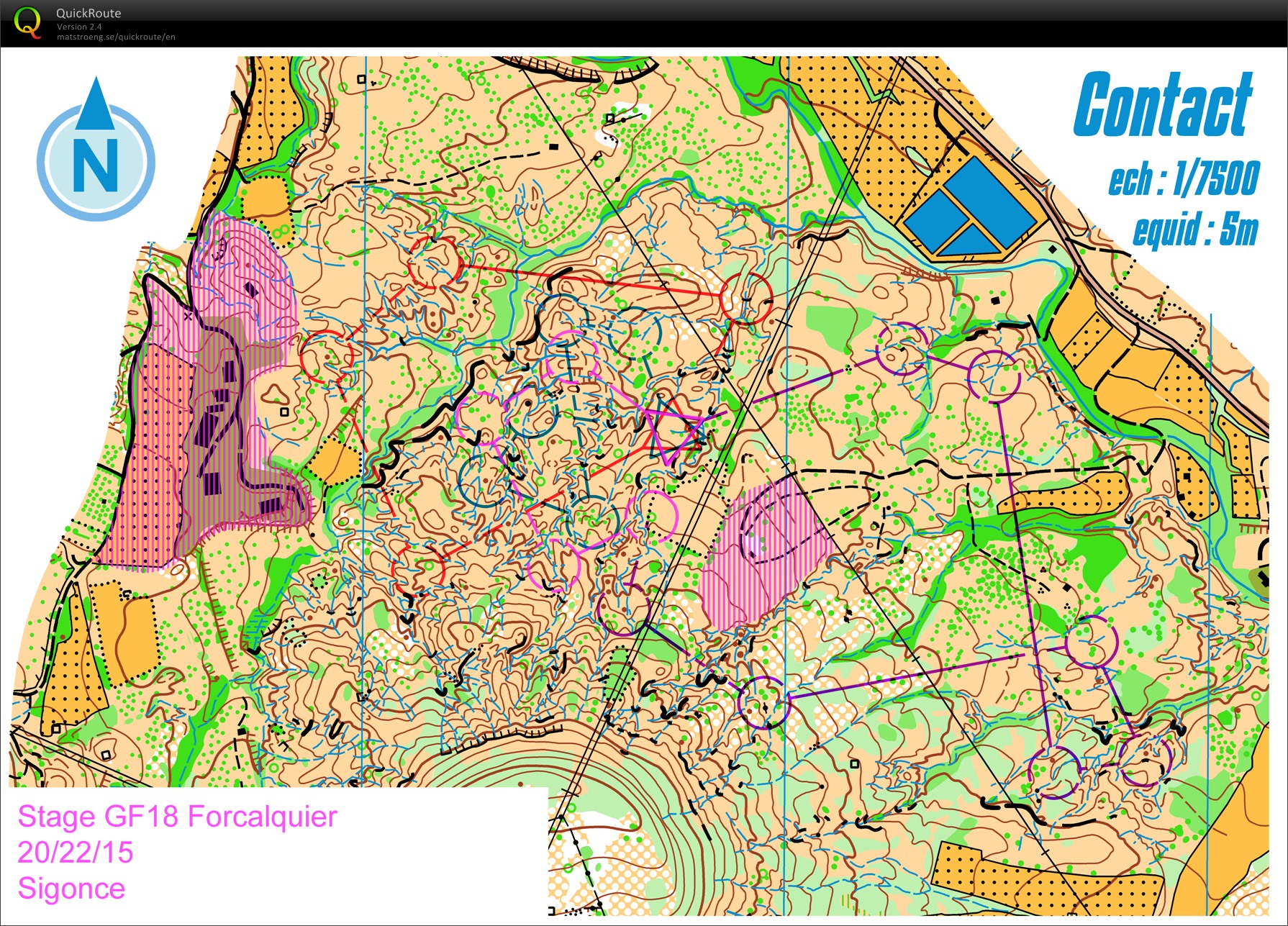 Stage gf-18 Forcalquier // Contact (20-11-2015)