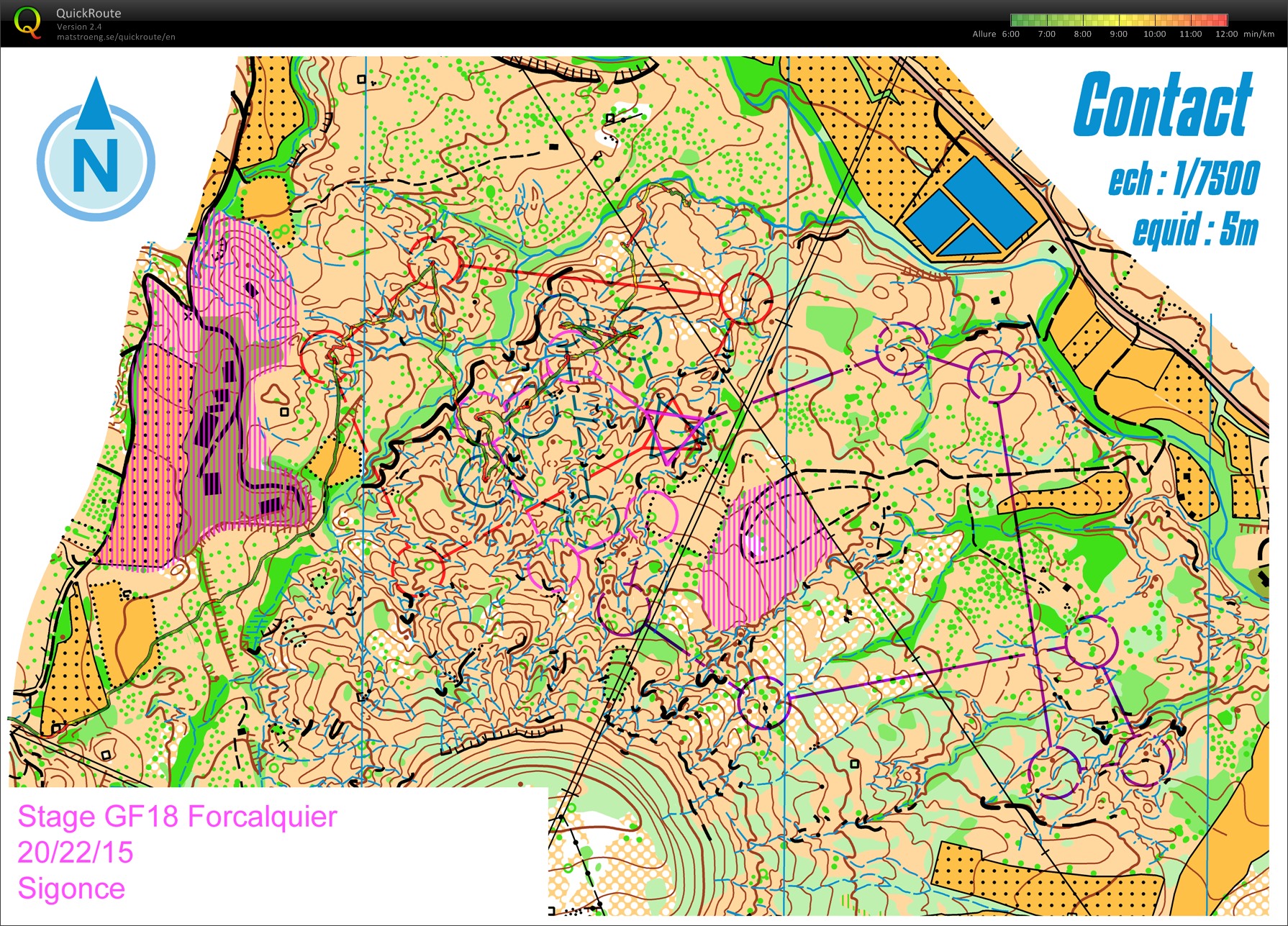 Stage gf-18 Forcalquier // Contact (20/11/2015)