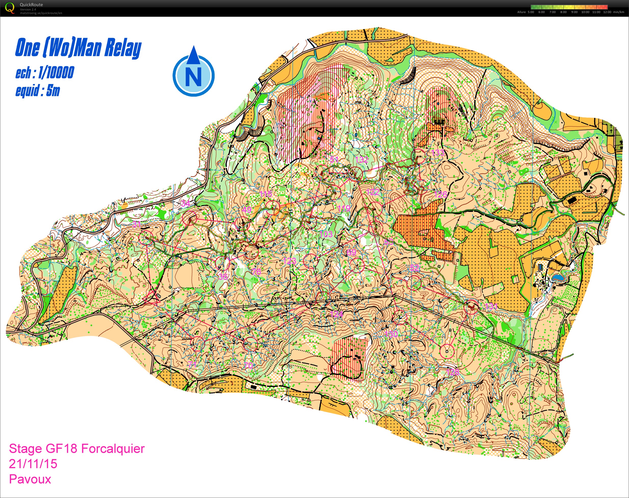 Stage gf-18 Forcalquier // OMWR (20-11-2015)