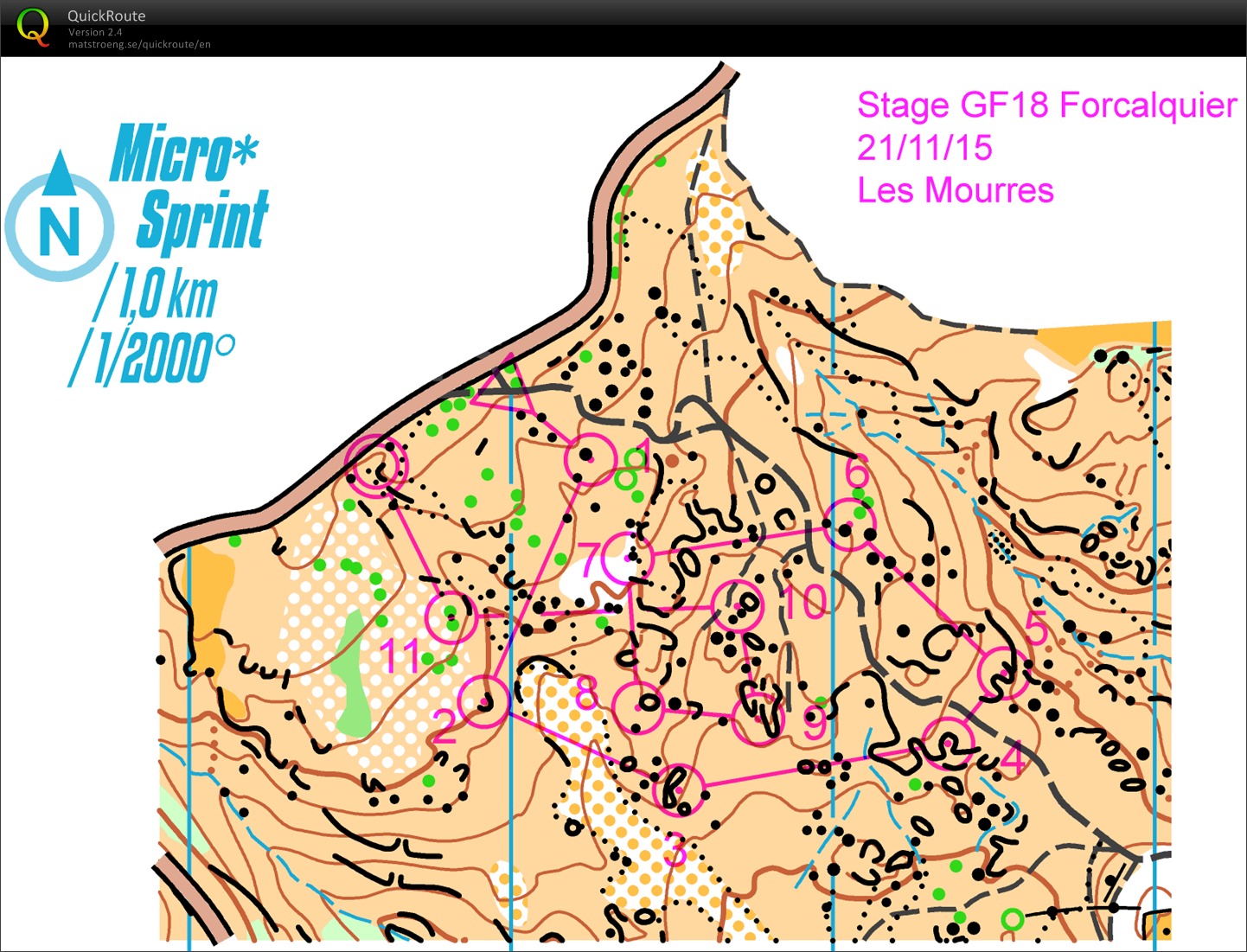 Stage gf-18 Forcalquier // microSprint (2015-11-21)