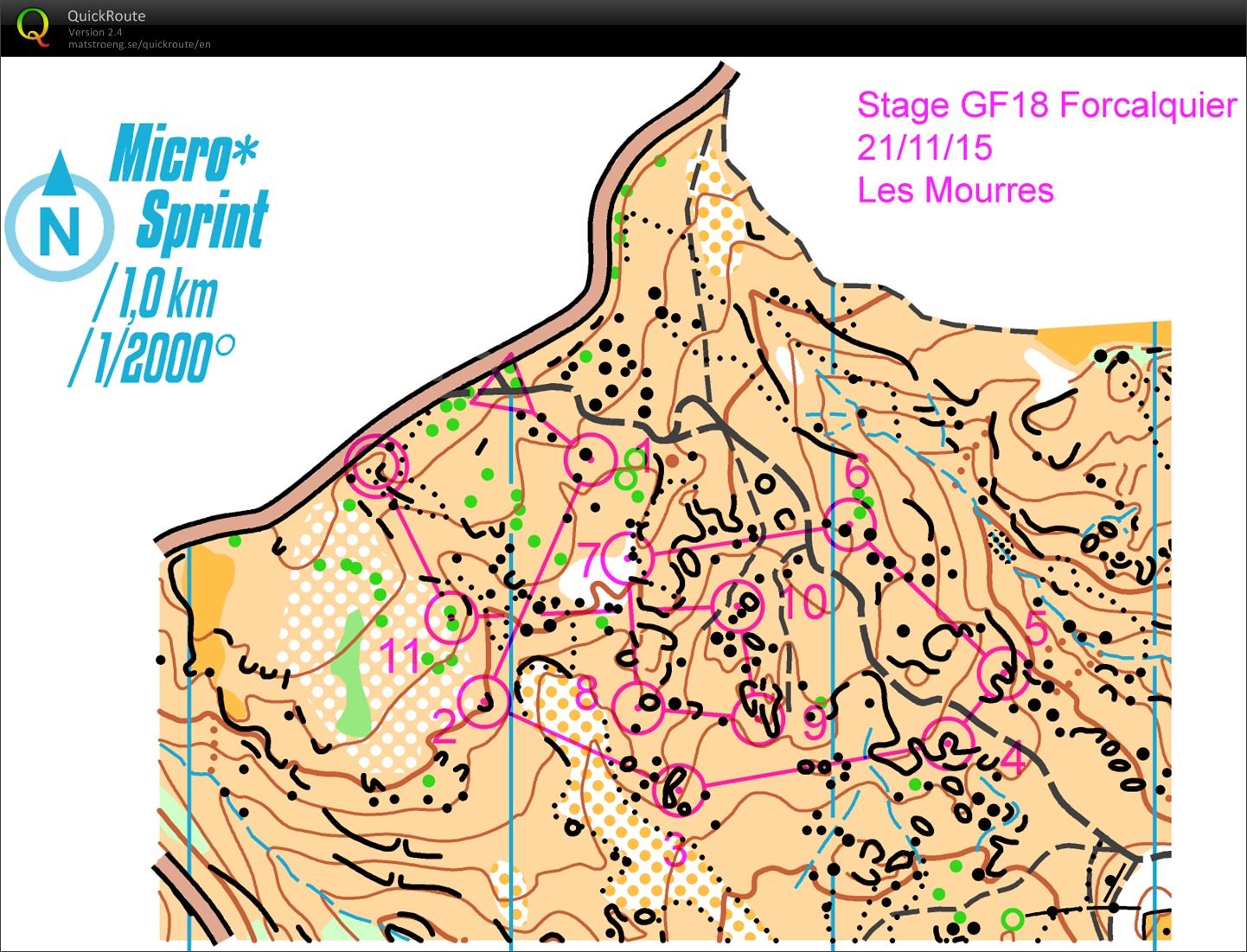 Stage gf-18 Forcalquier // microSprint (21.11.2015)