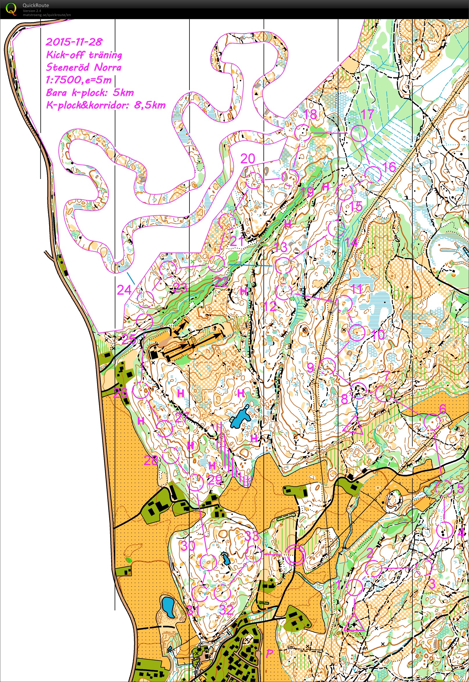 Kick-off träning Steneröd (2015-11-28)