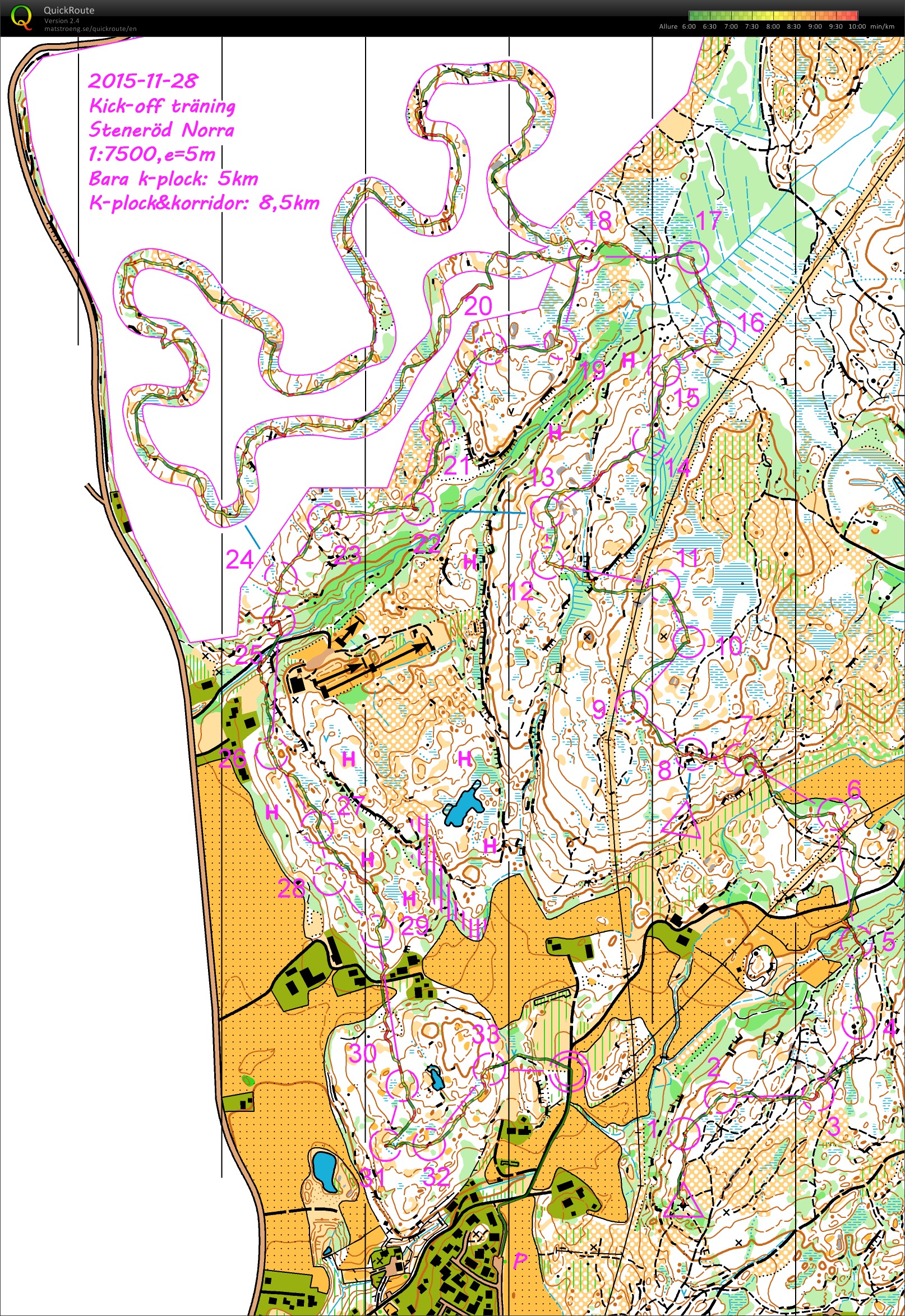 Kick-off träning Steneröd (2015-11-28)