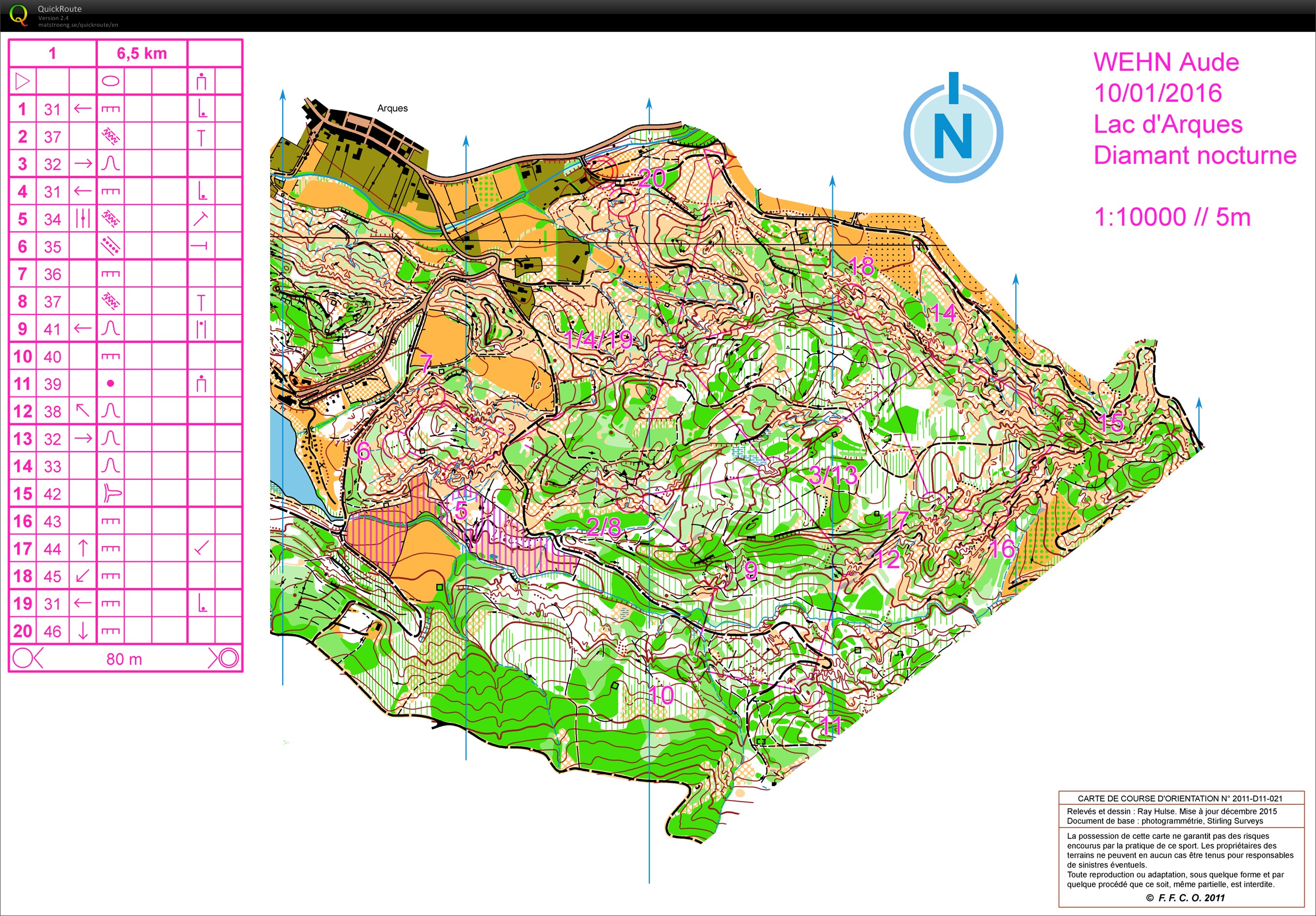 WEHN Carcassonne // pose Diamant (2016-01-08)