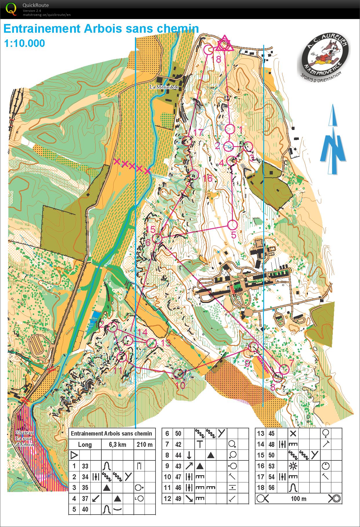 Training Arbois sans chemin (06-02-2016)