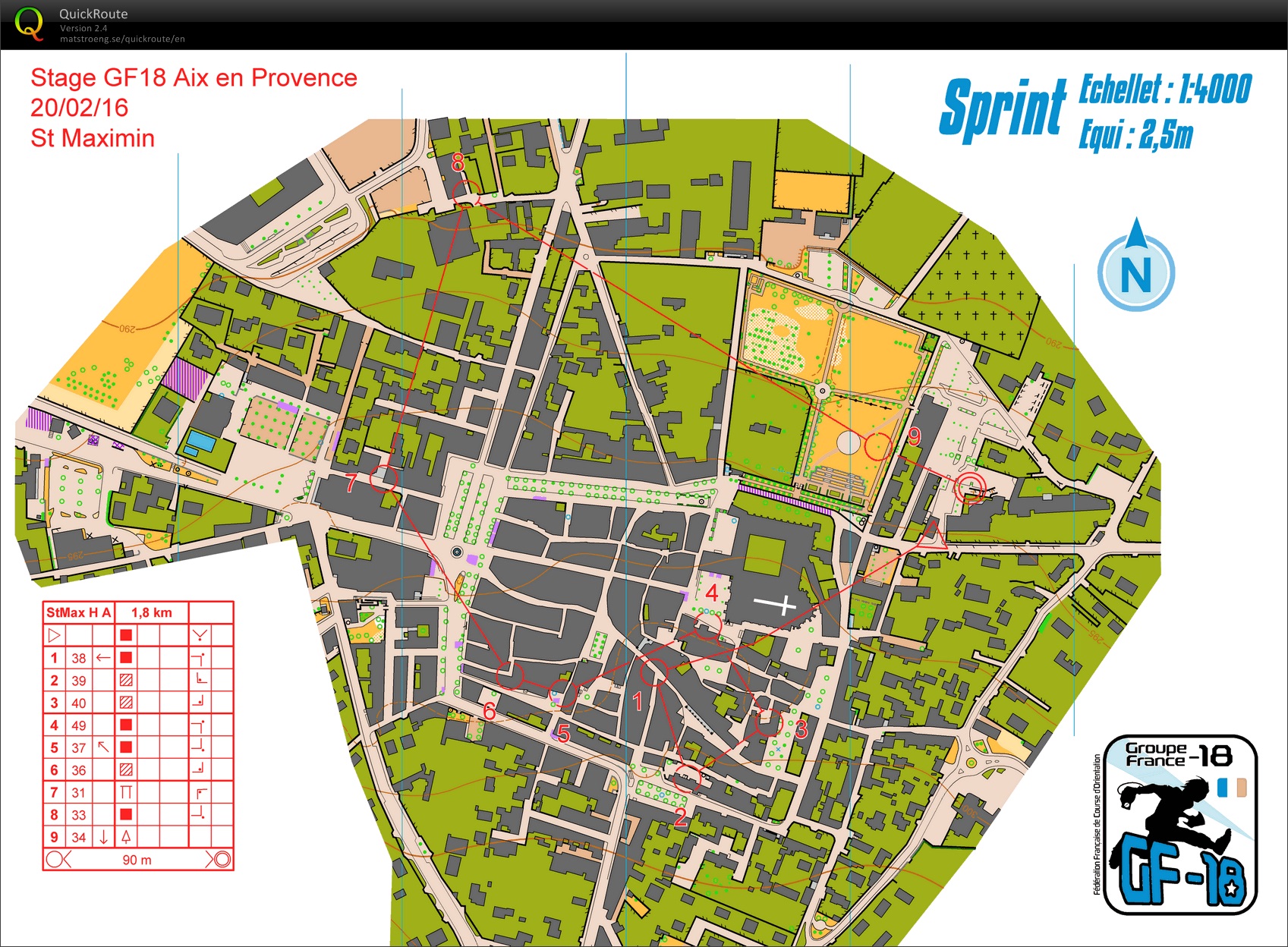 Stage gf-18 (Aix) // Sprint (4) (20-02-2016)