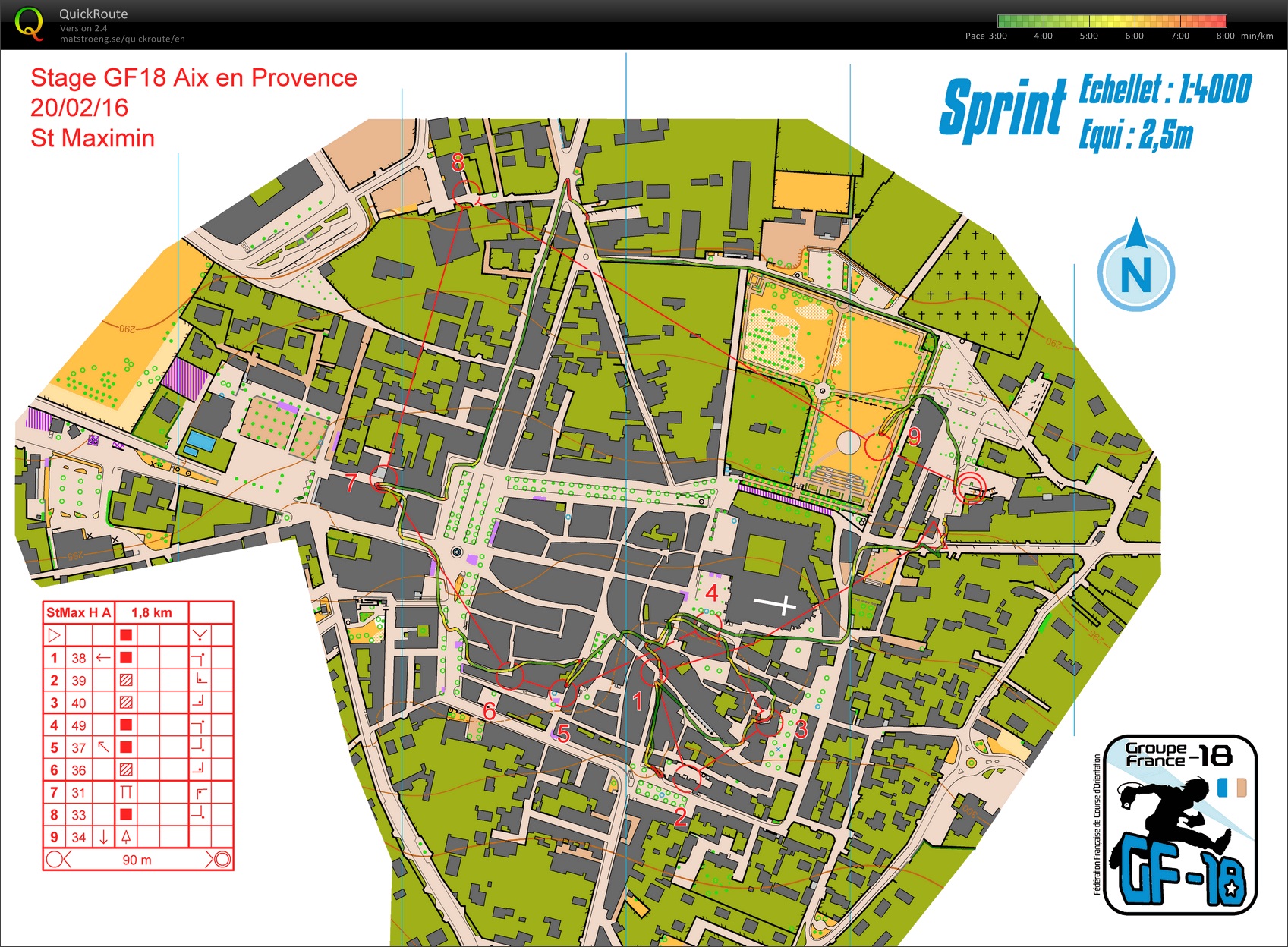 Stage gf-18 (Aix) // Sprint (4) (20/02/2016)