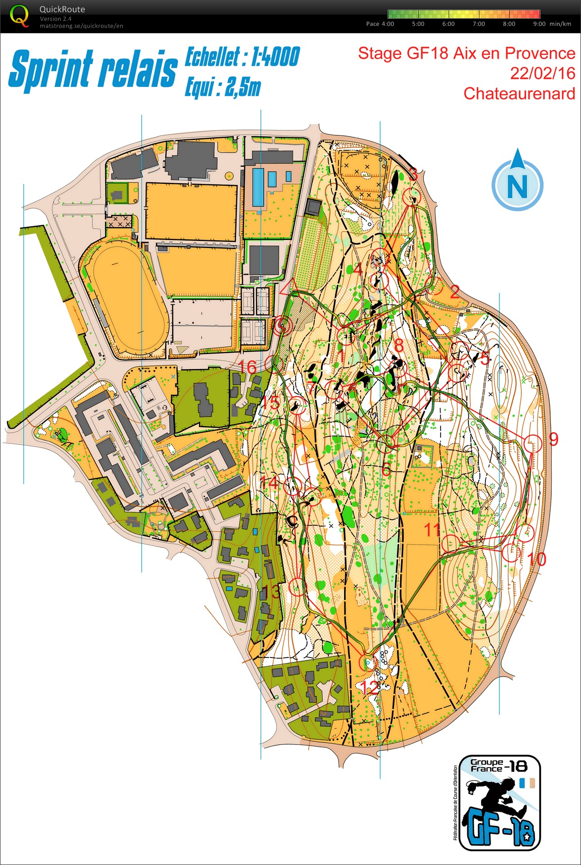 Stage gf-18 (Aix) // Mixte Sprint Relais (1) (22-02-2016)