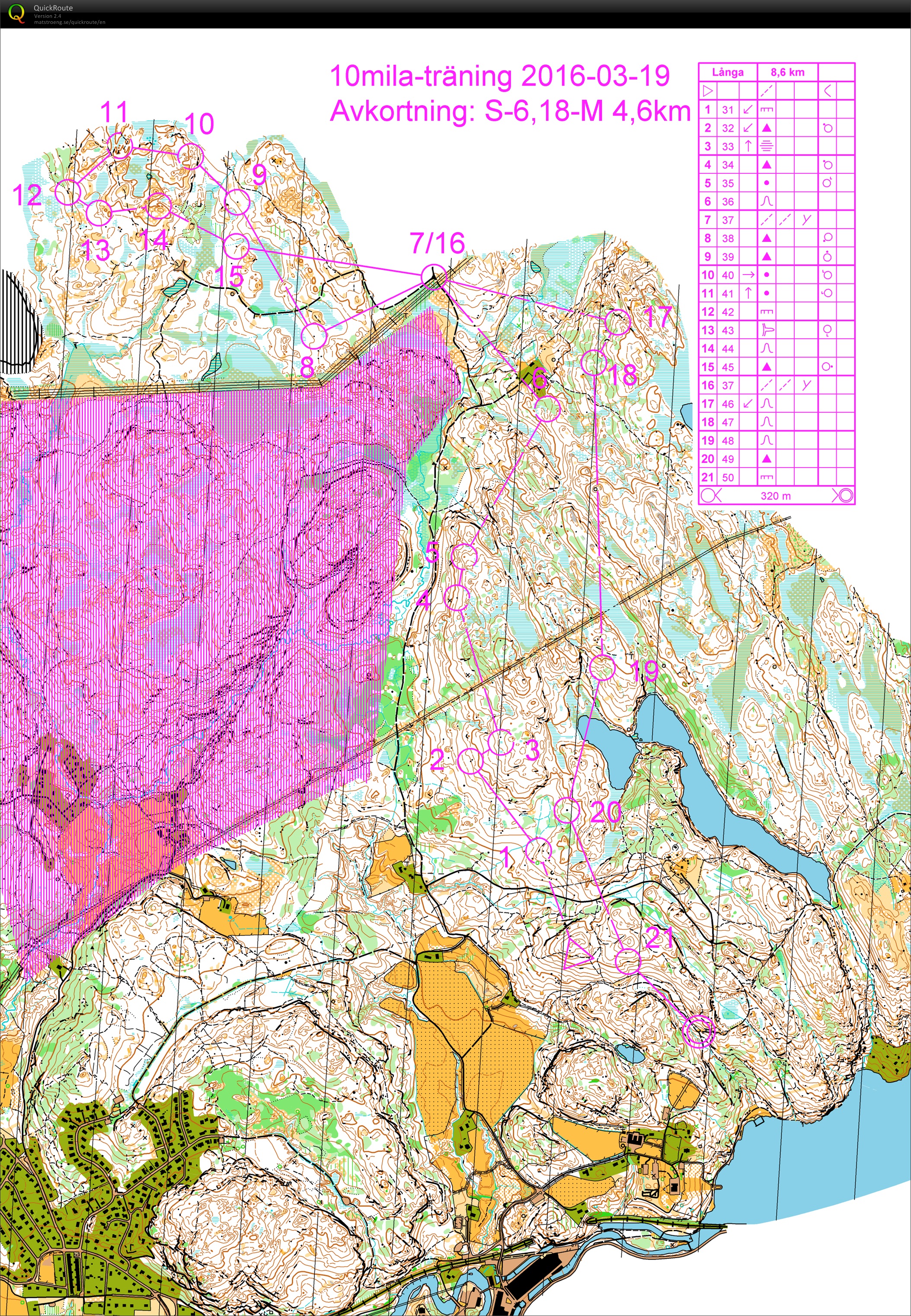 Prépa 10mila 2017 // Training 1 (Jonsered) (19.03.2016)