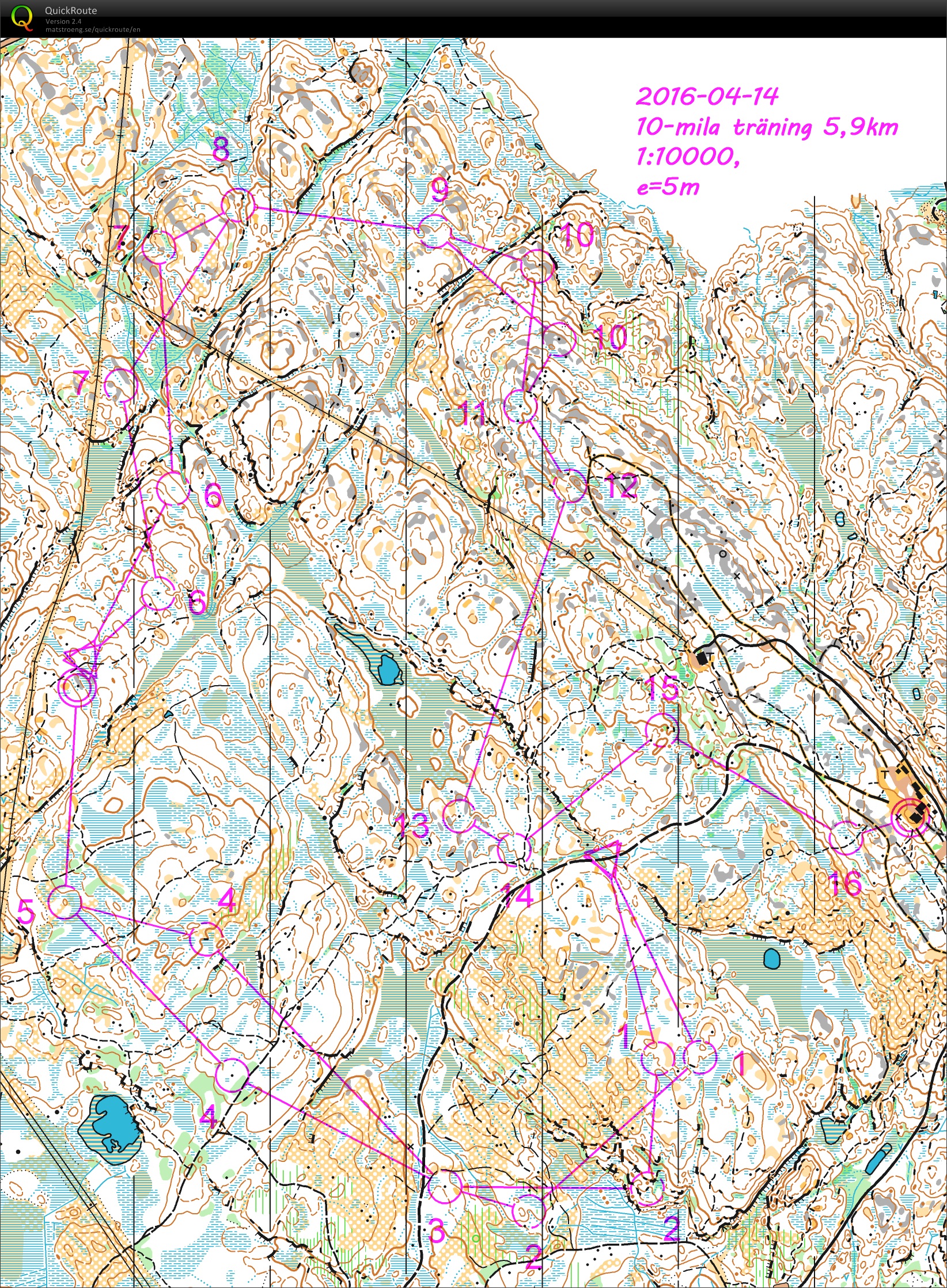 HSK 10mila träning (14.04.2016)