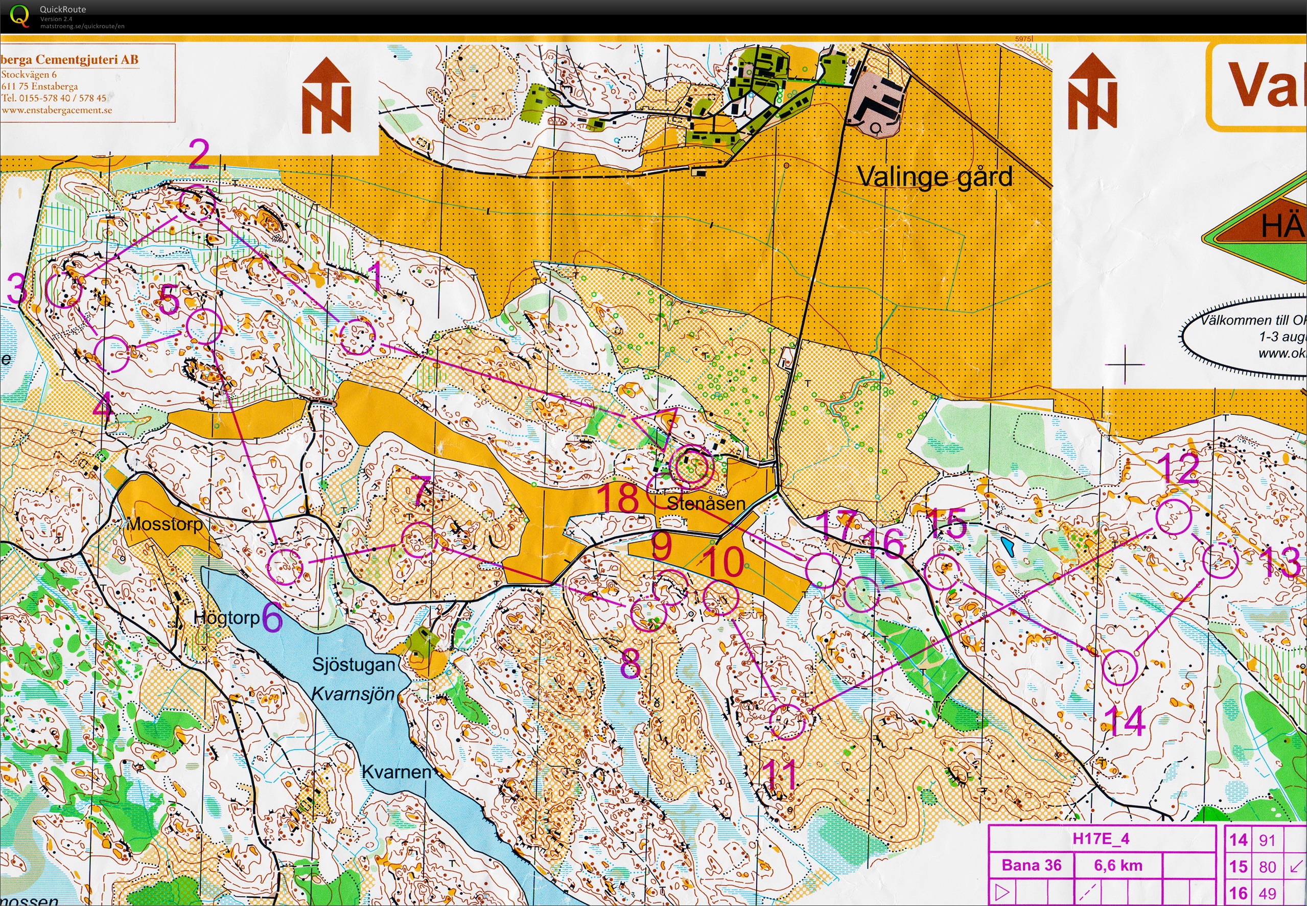 Stigtomtakavlen (leg4) (17/04/2016)