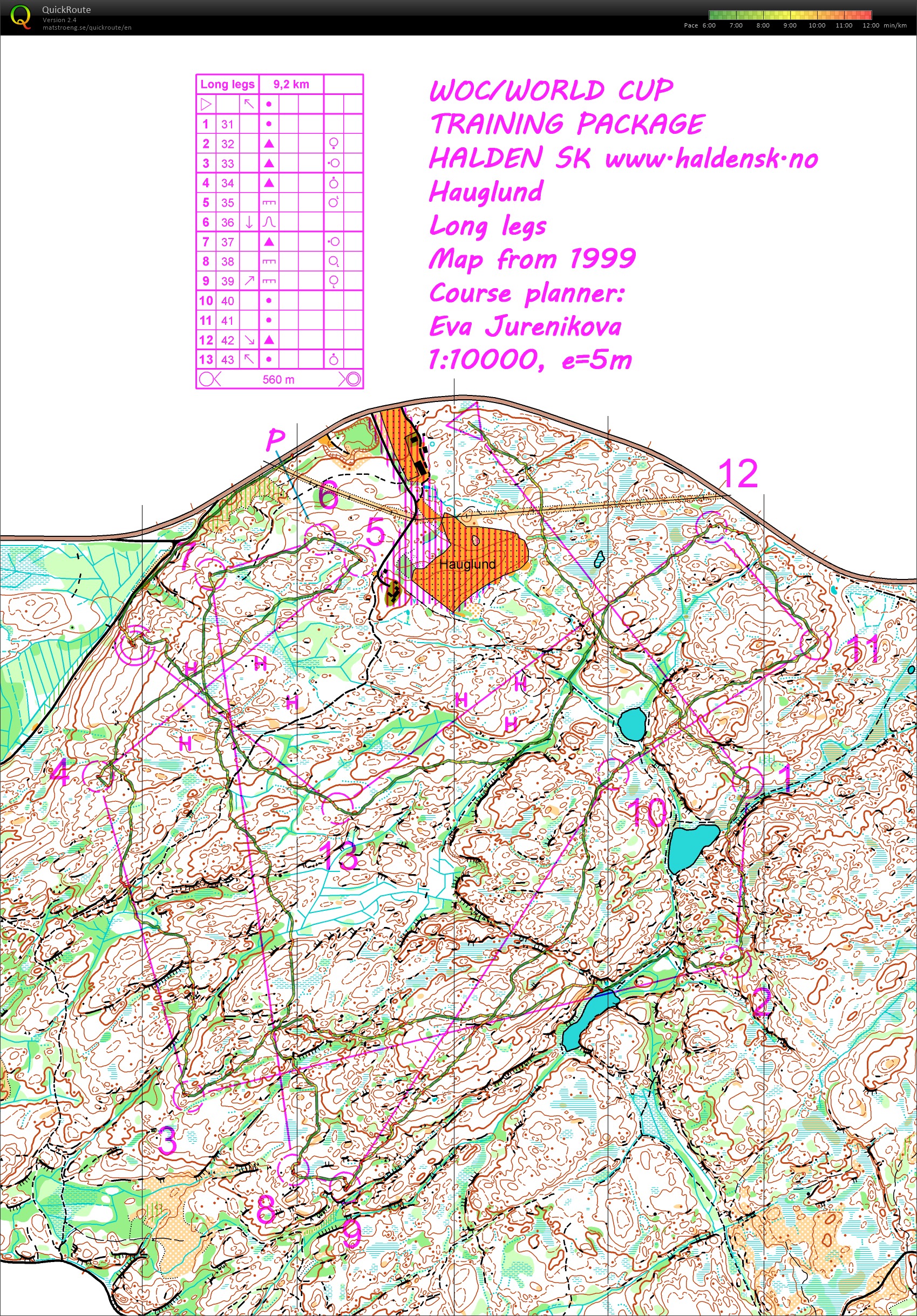 WOC training package /// Long legs (Hauglund) (23/04/2016)