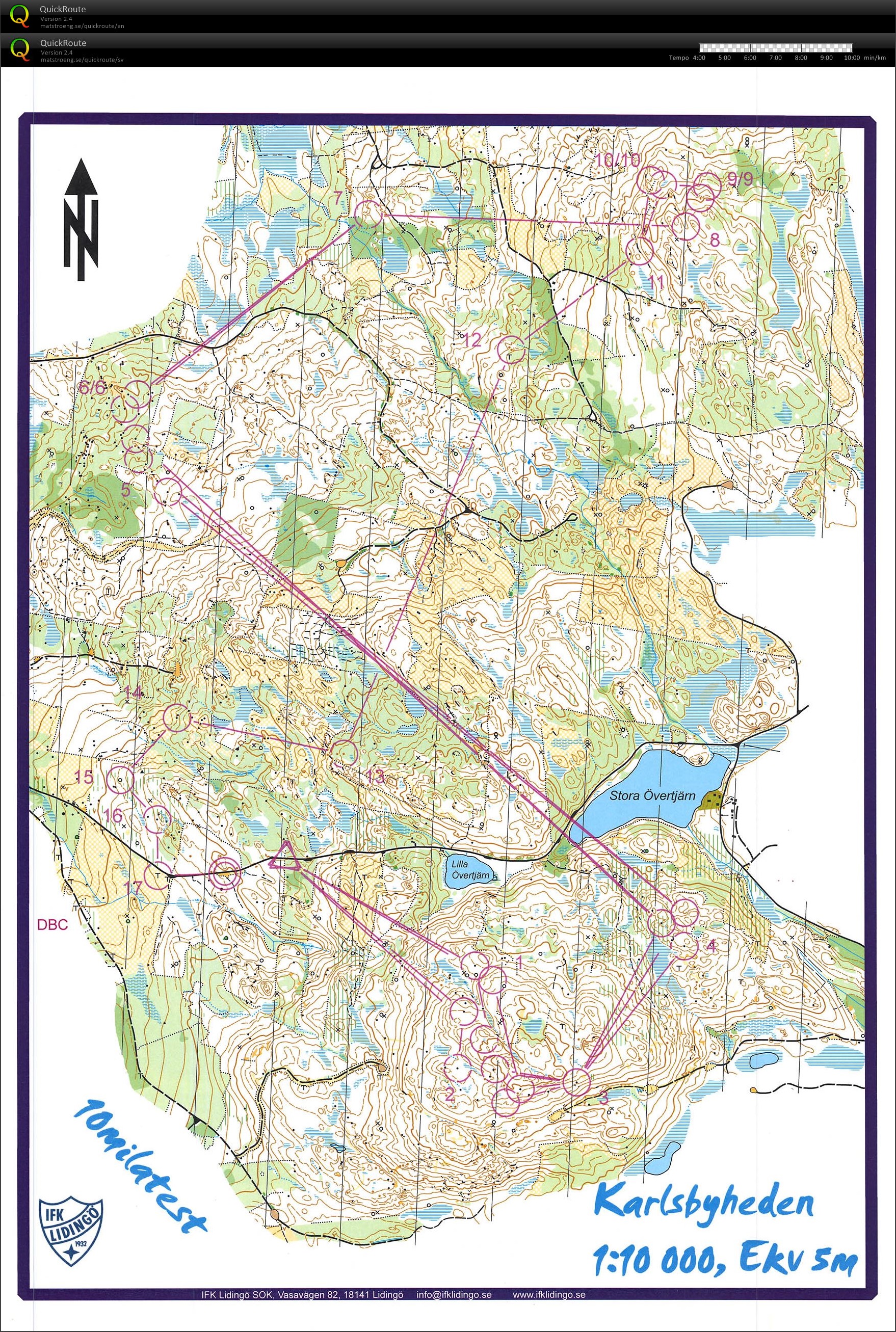 10milatest IFK Lidingö (29/04/2016)