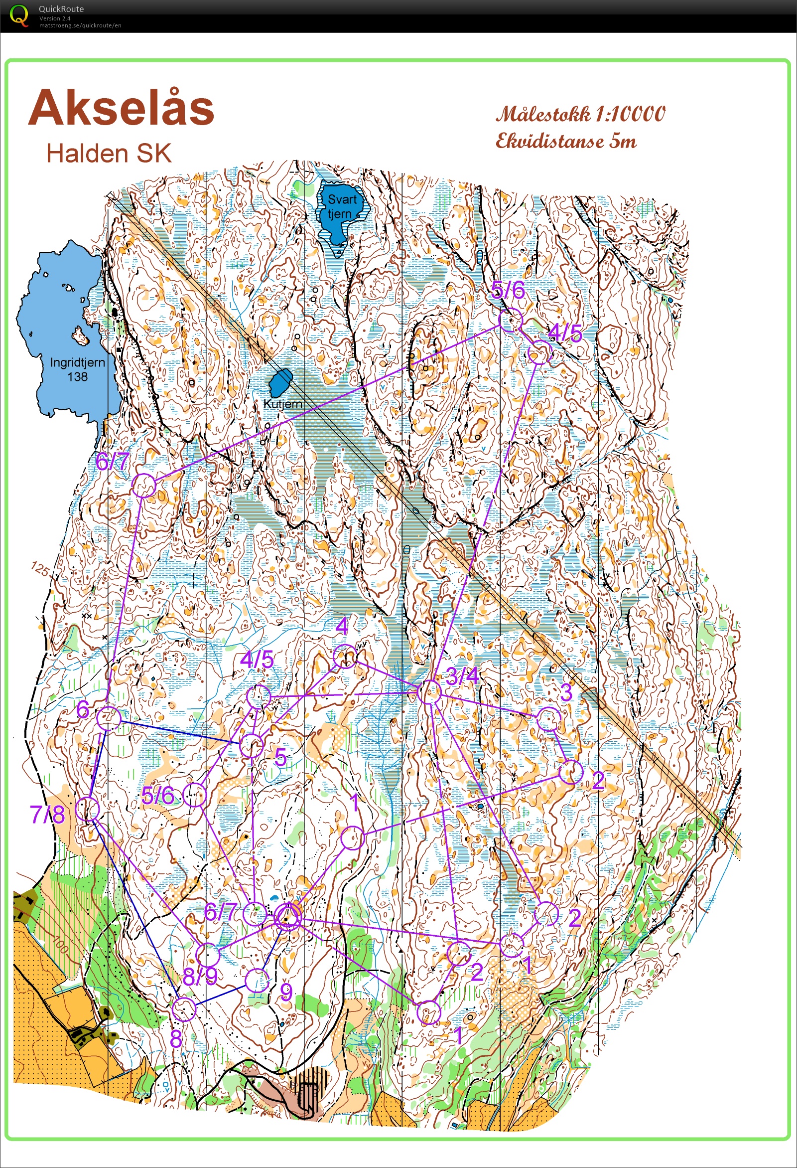 Akselås 2 loops (HDNC 2013) (05.06.2016)