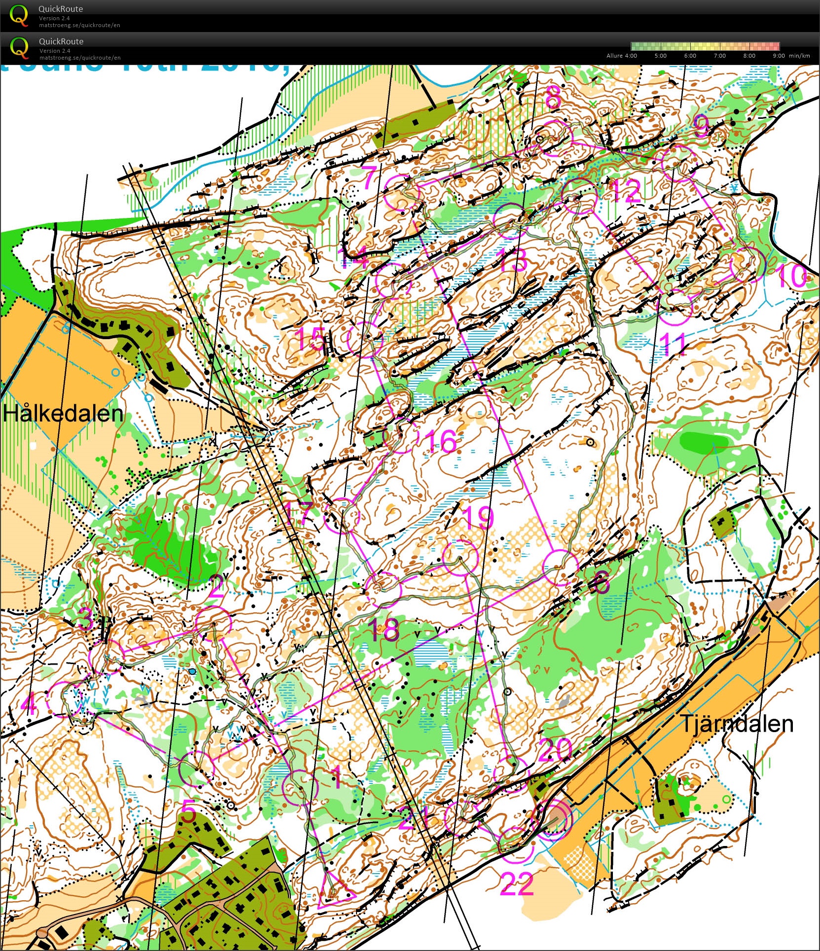 Stage FFCO prépa WOC (7) pose/dépose MD (+CZE, LIT) (06.08.2016)