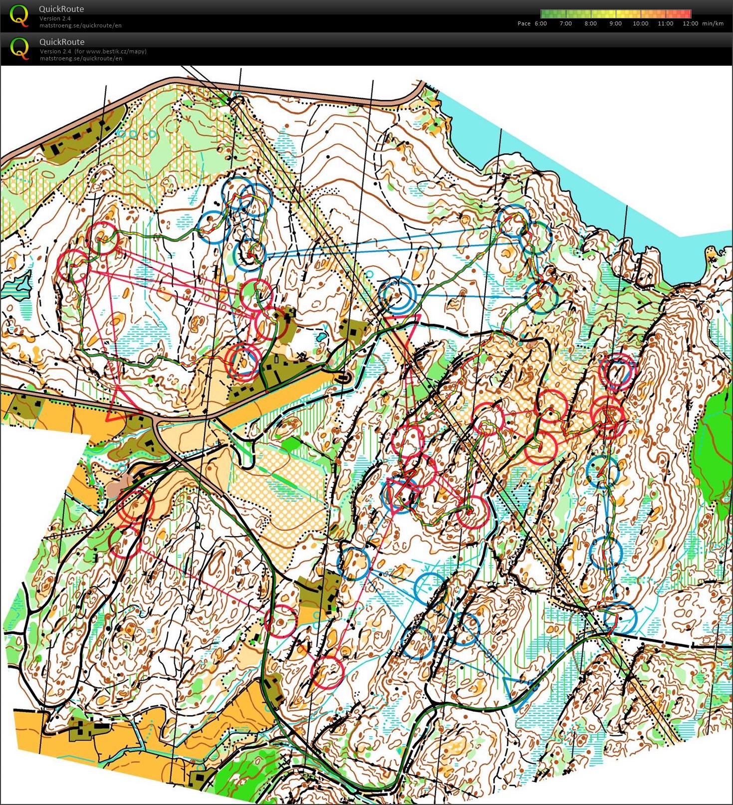 Stage FFCO prépa WOC (12) dépose Relay interval +CZE/SWE (2016-08-10)