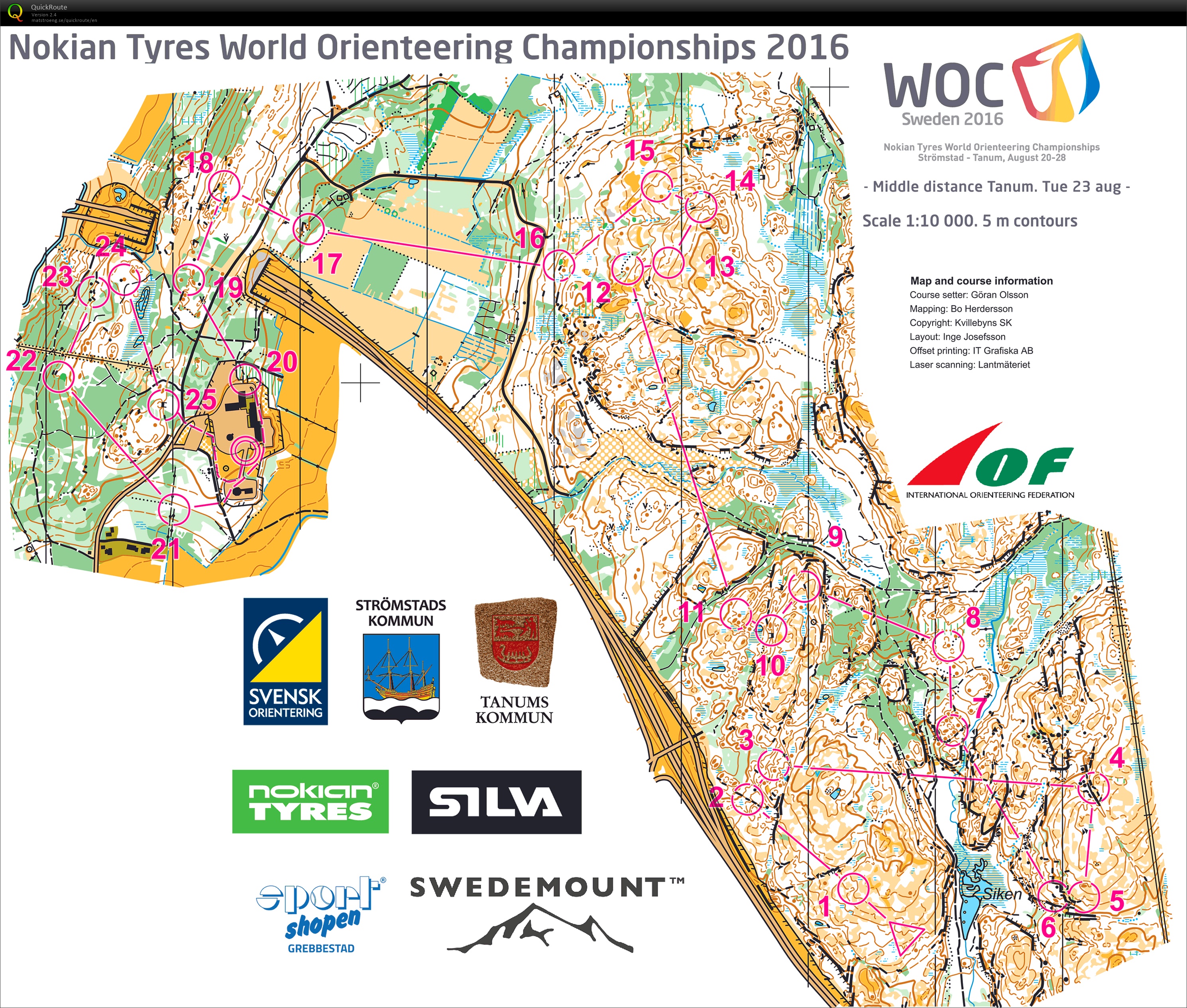 WOC 2016 Middle (23.08.2016)