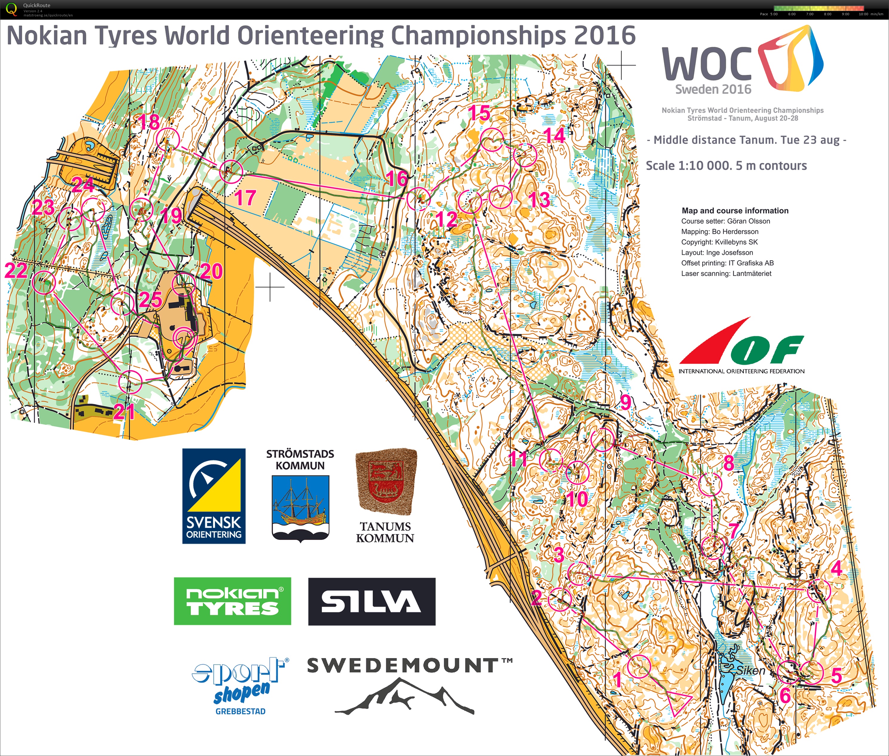 WOC 2016 Middle (23/08/2016)