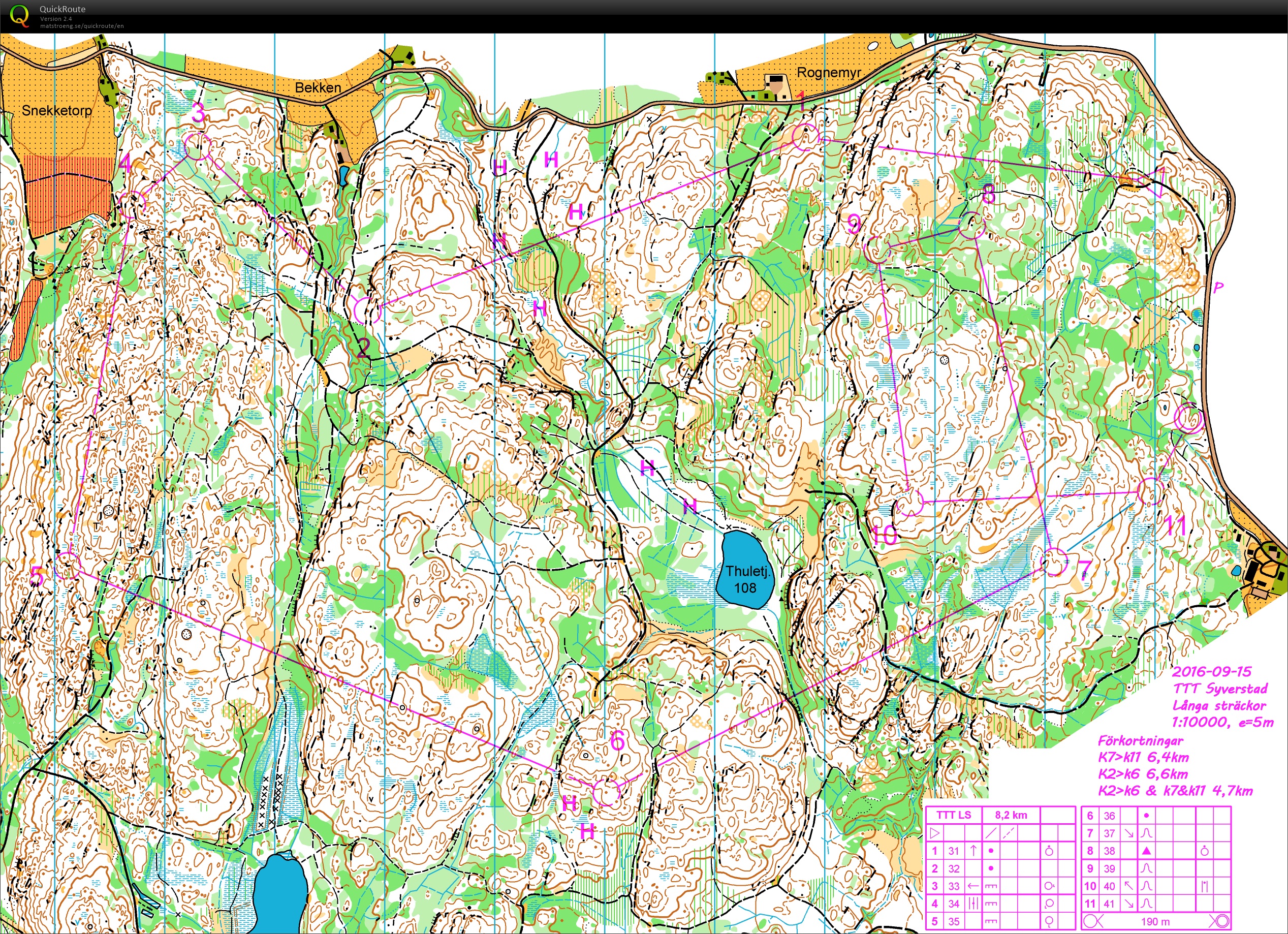 1/2 pose: Syverstad TTT långa sträckor (2016-09-13)