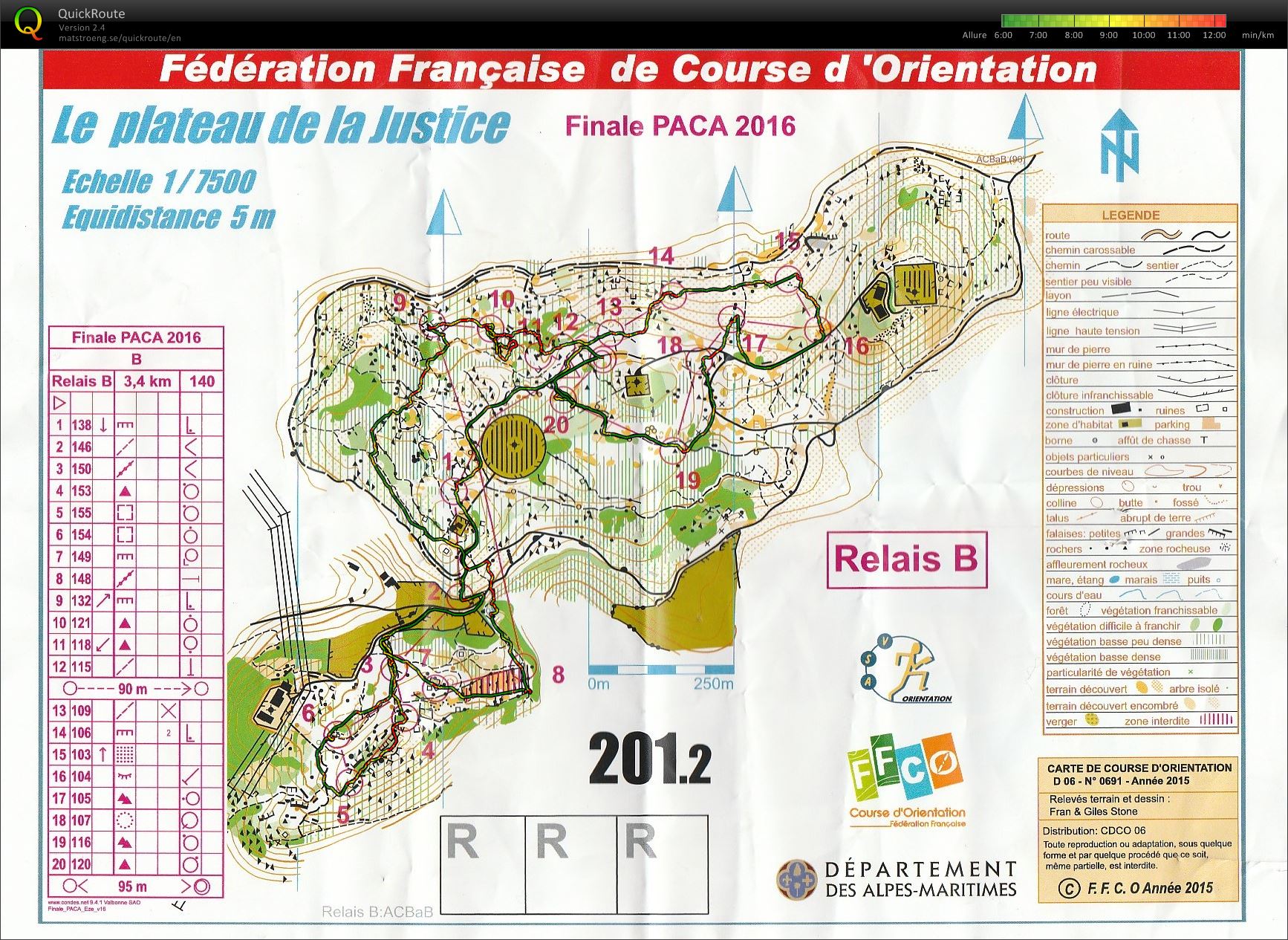 Finale PACA Relais  (04-12-2016)