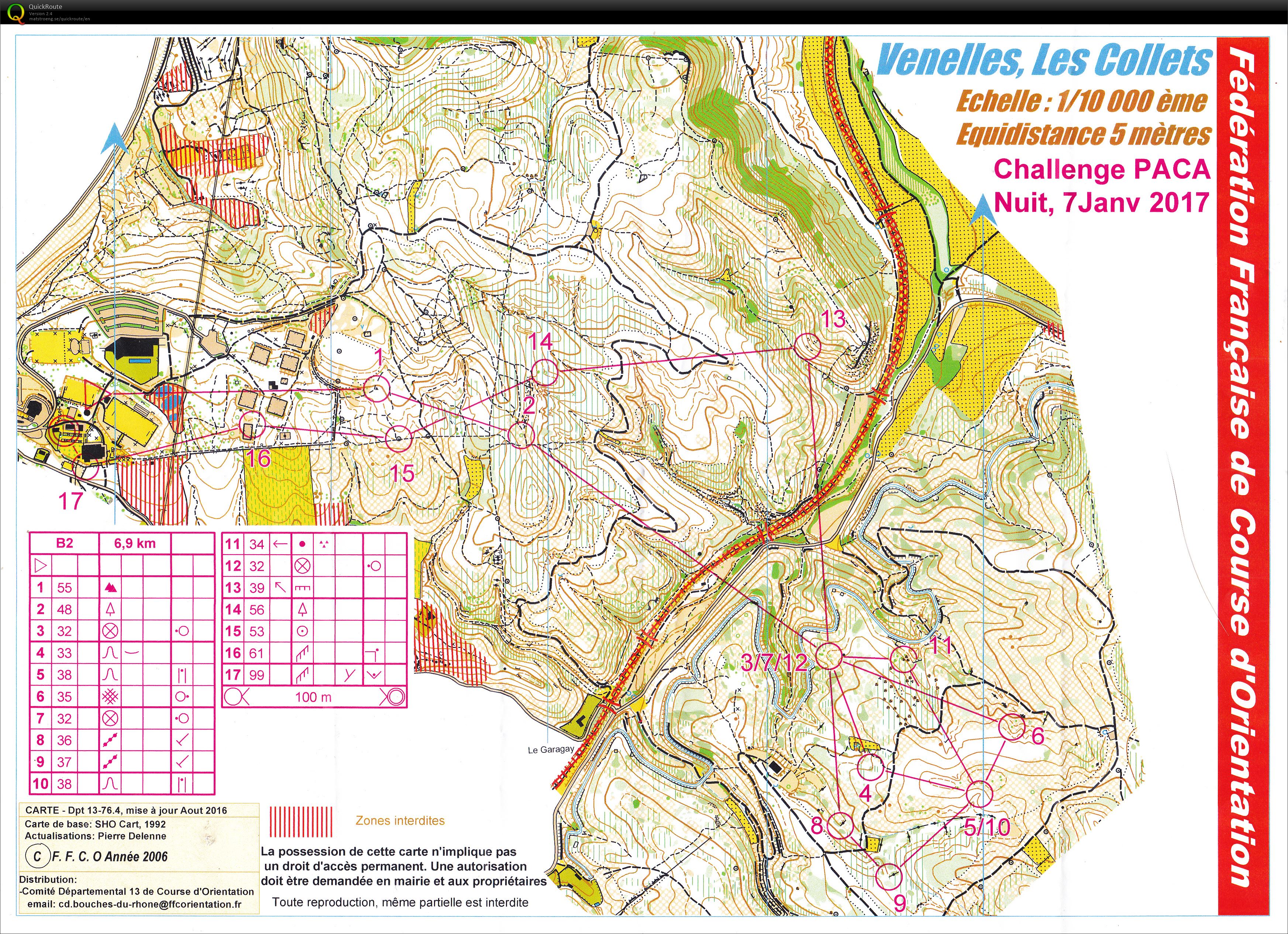 Challenge Paca N°1 (Night'O) (07.01.2017)