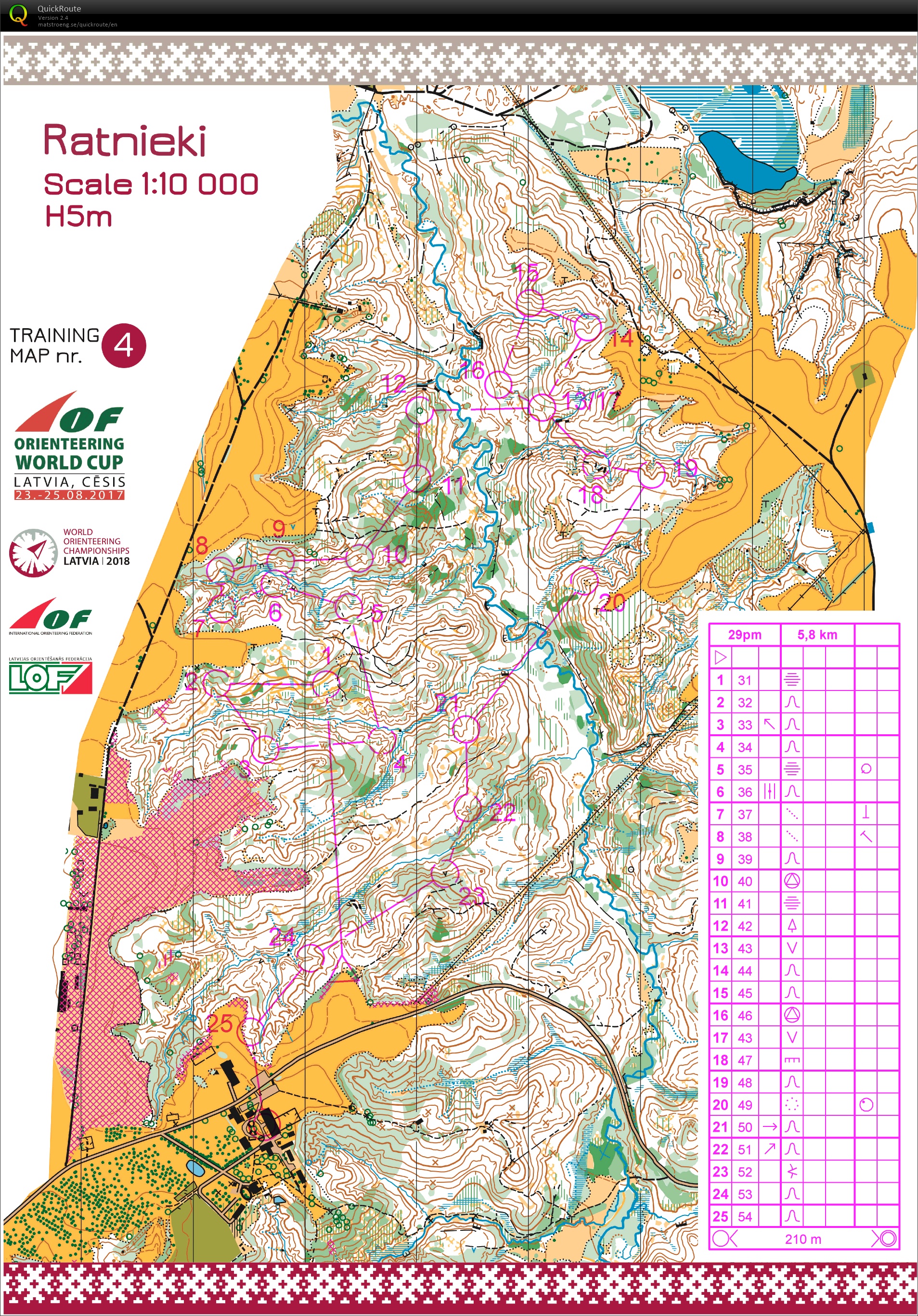Stage FRA prépa WOC Lettonie /// pose circuit type MD (28.08.2017)