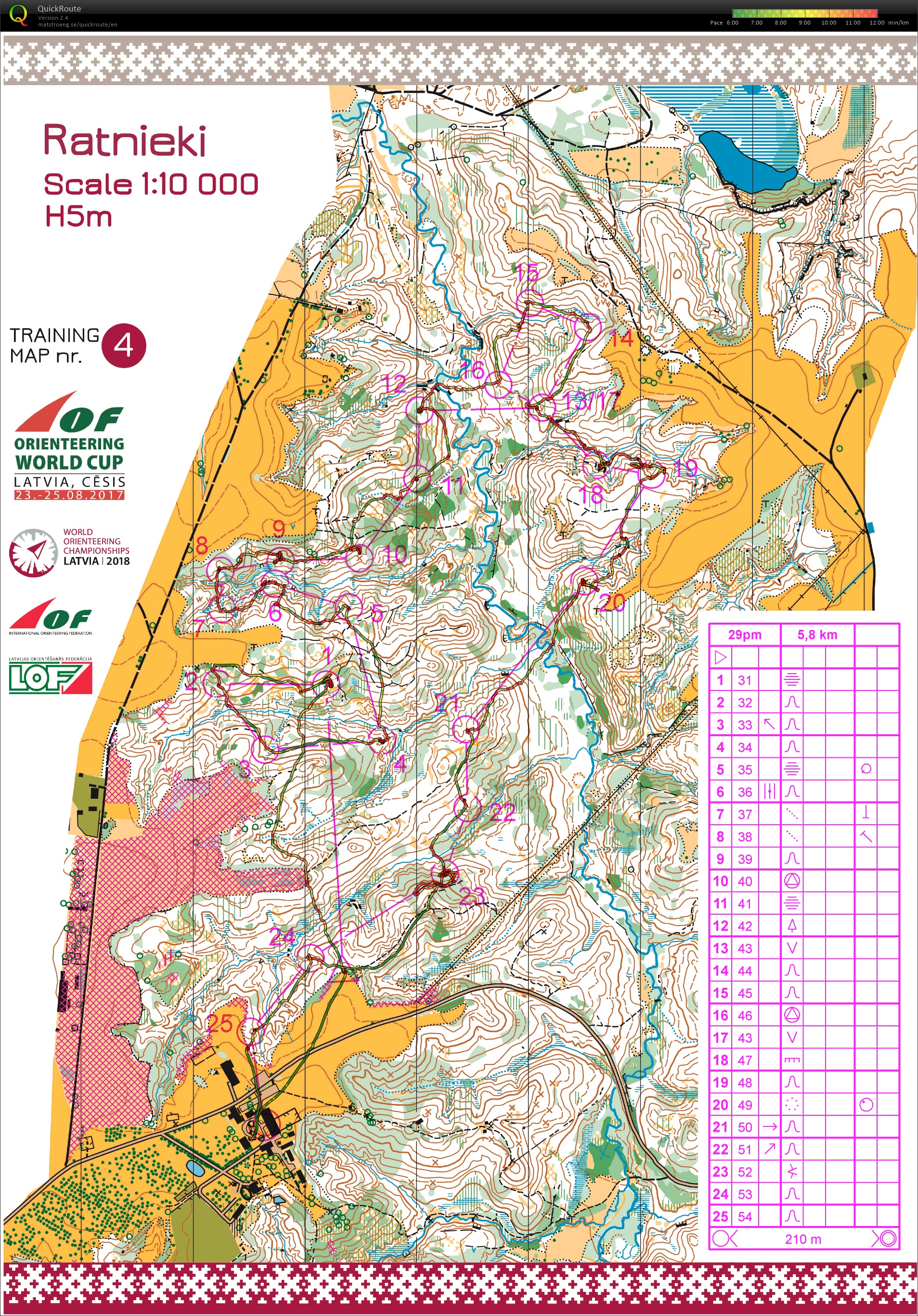 Stage FRA prépa WOC Lettonie /// pose circuit type MD (28-08-2017)