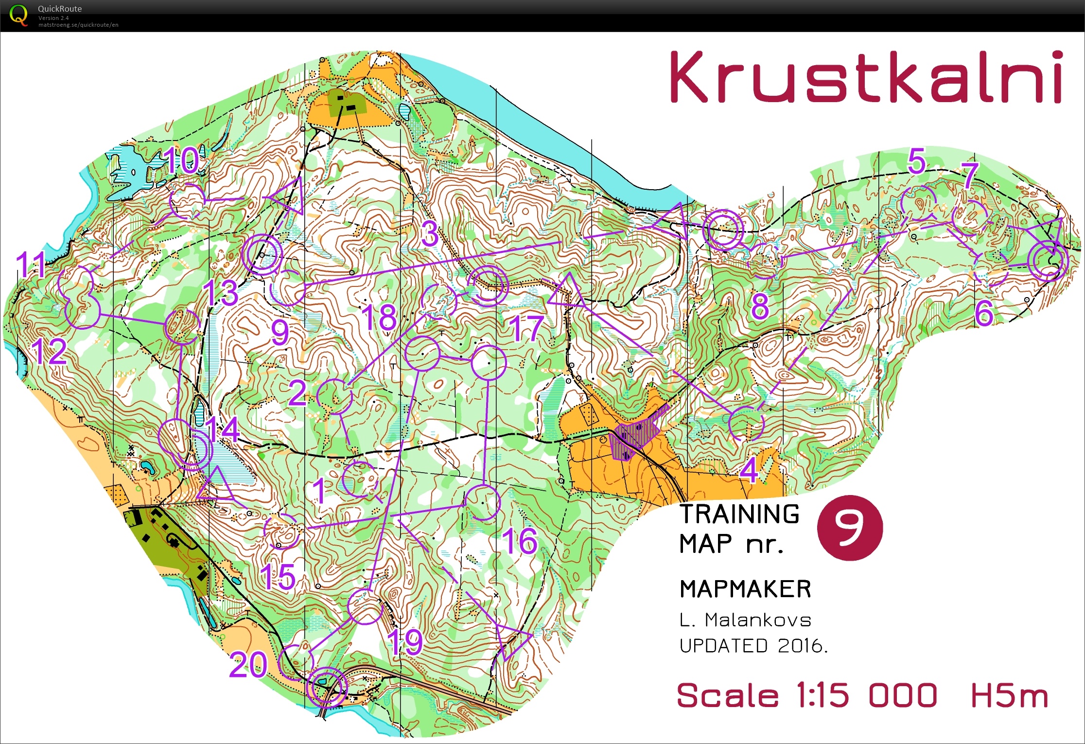 Stage FRA prépa WOC Lettonie /// pose O-intervals LD (2017-08-28)