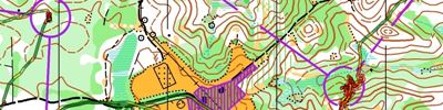 Stage FRA prépa WOC Lettonie /// pose O-intervals LD