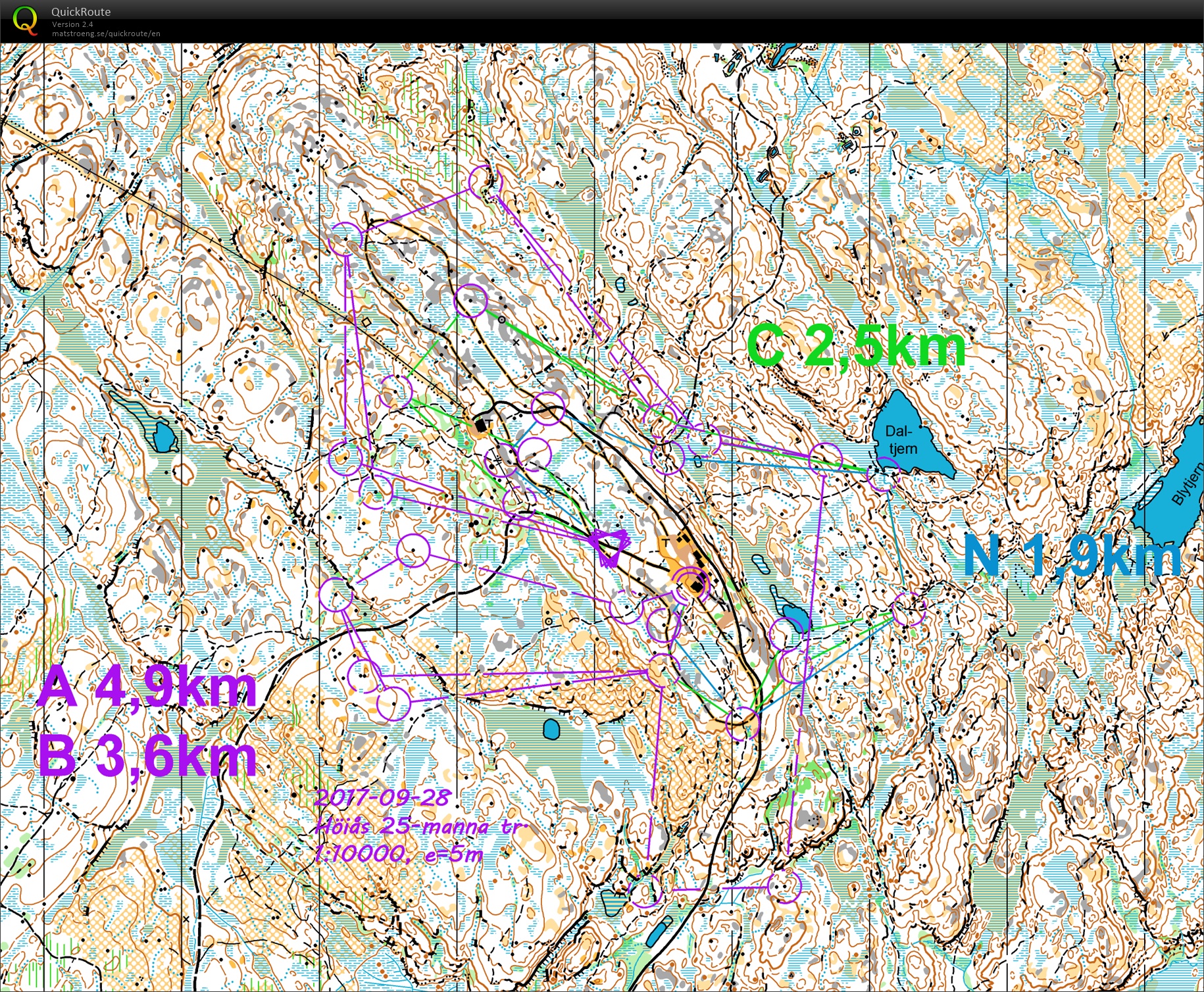 Høiås 25-manna träning (28/09/2017)