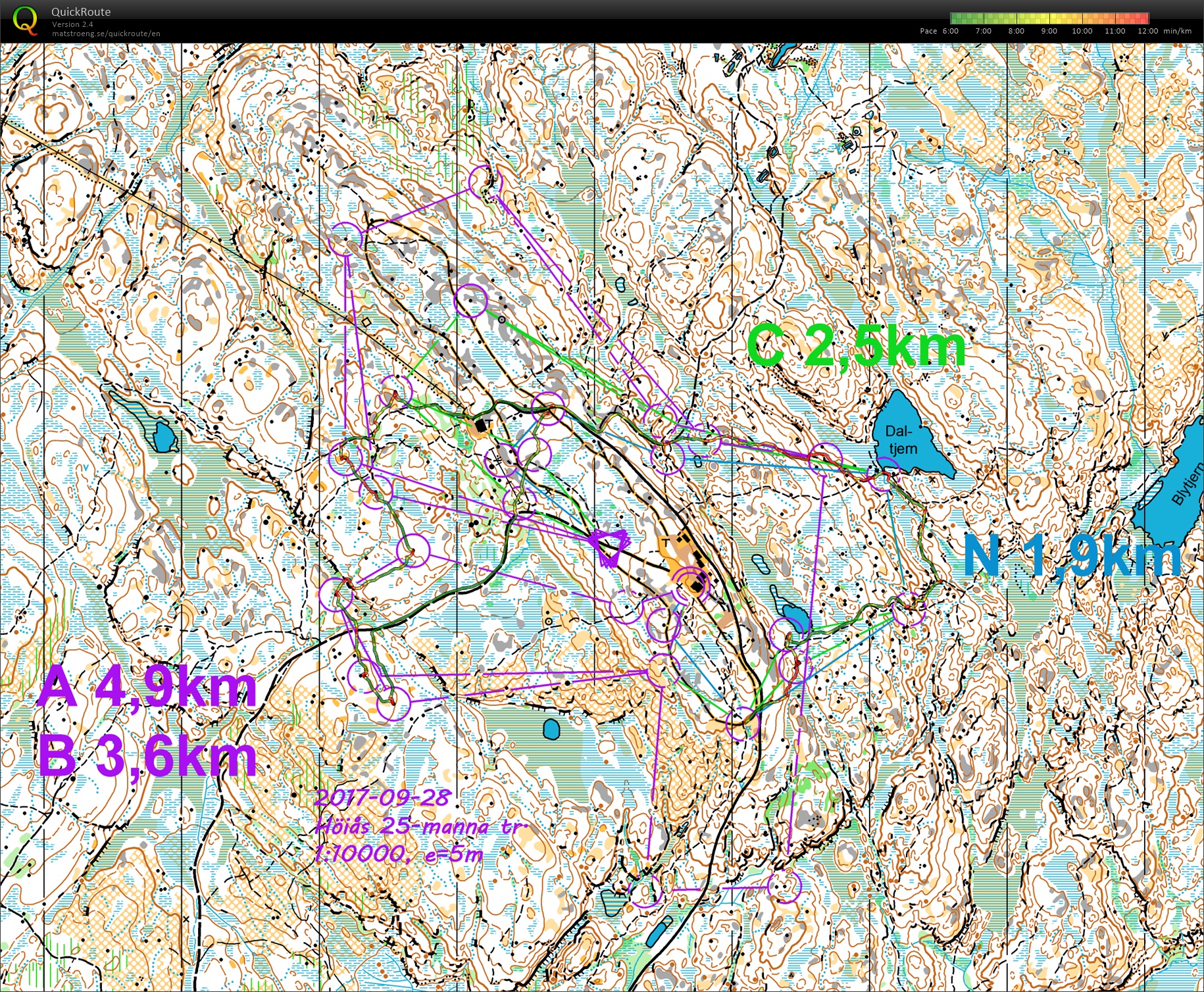 Høiås 25-manna träning (28/09/2017)