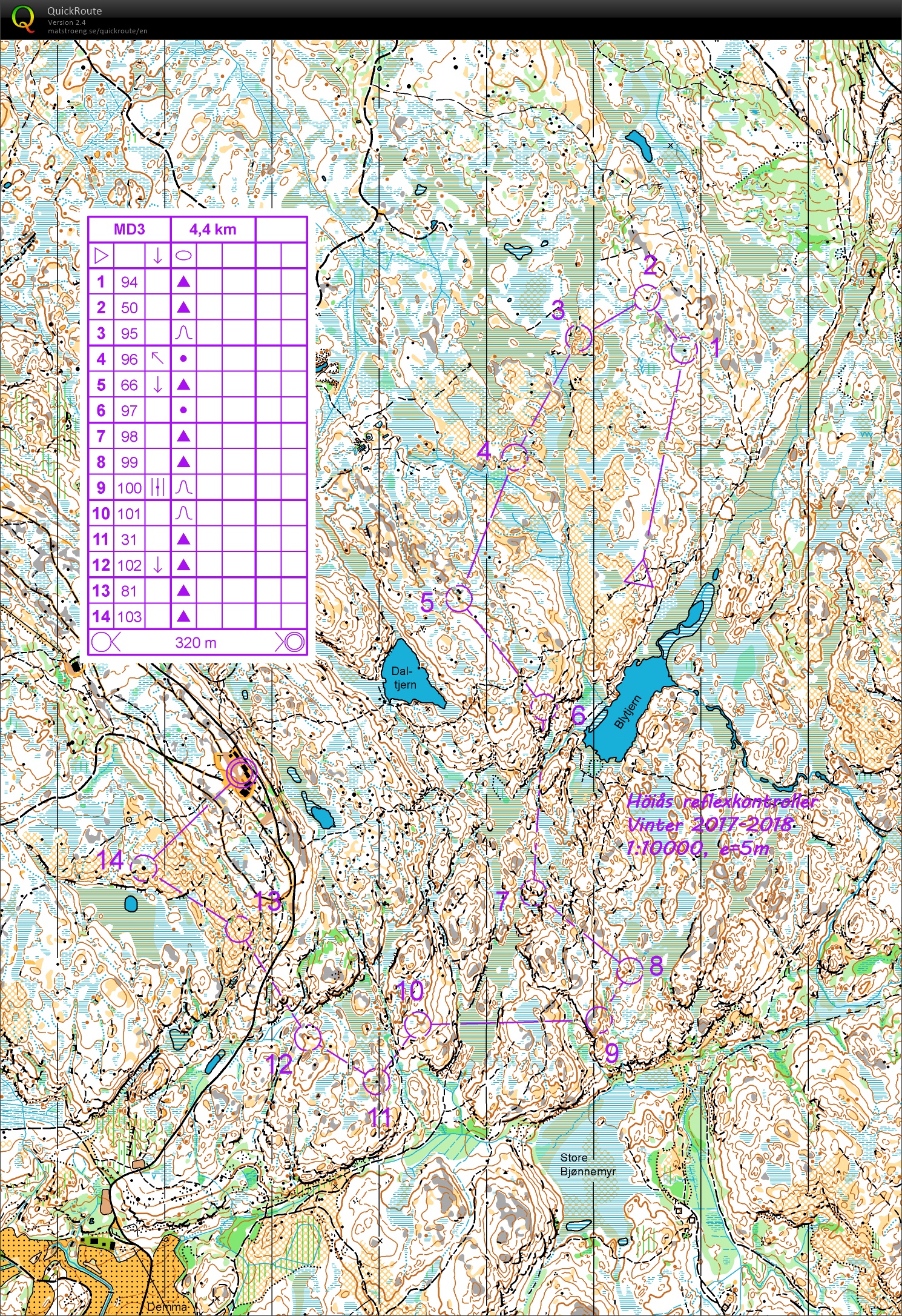 Høiås Vinterkontroller MD3 // Shadow Helena Champignsson (03-11-2017)