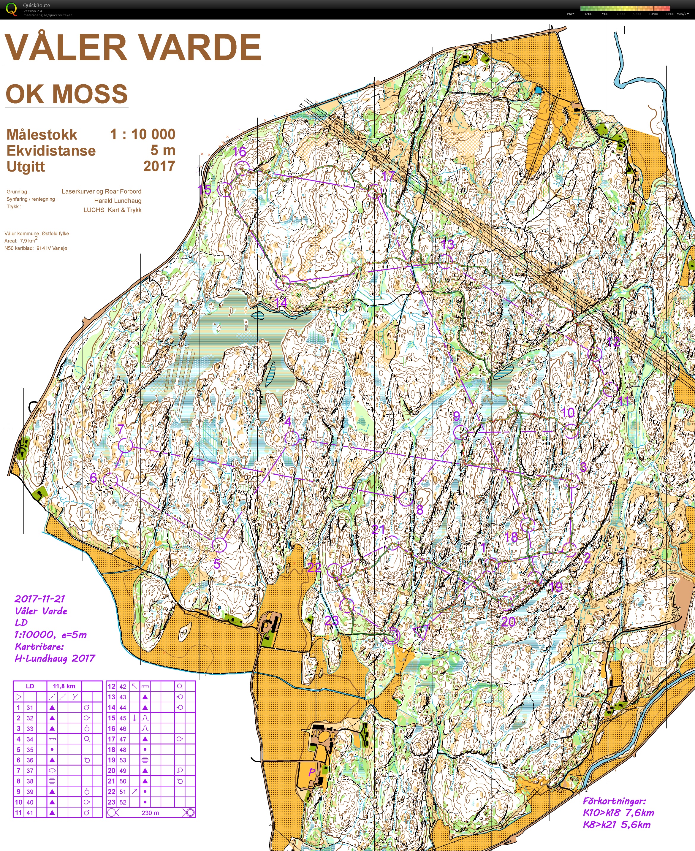 Prépa WOC2019 /// LD (21-11-2017)