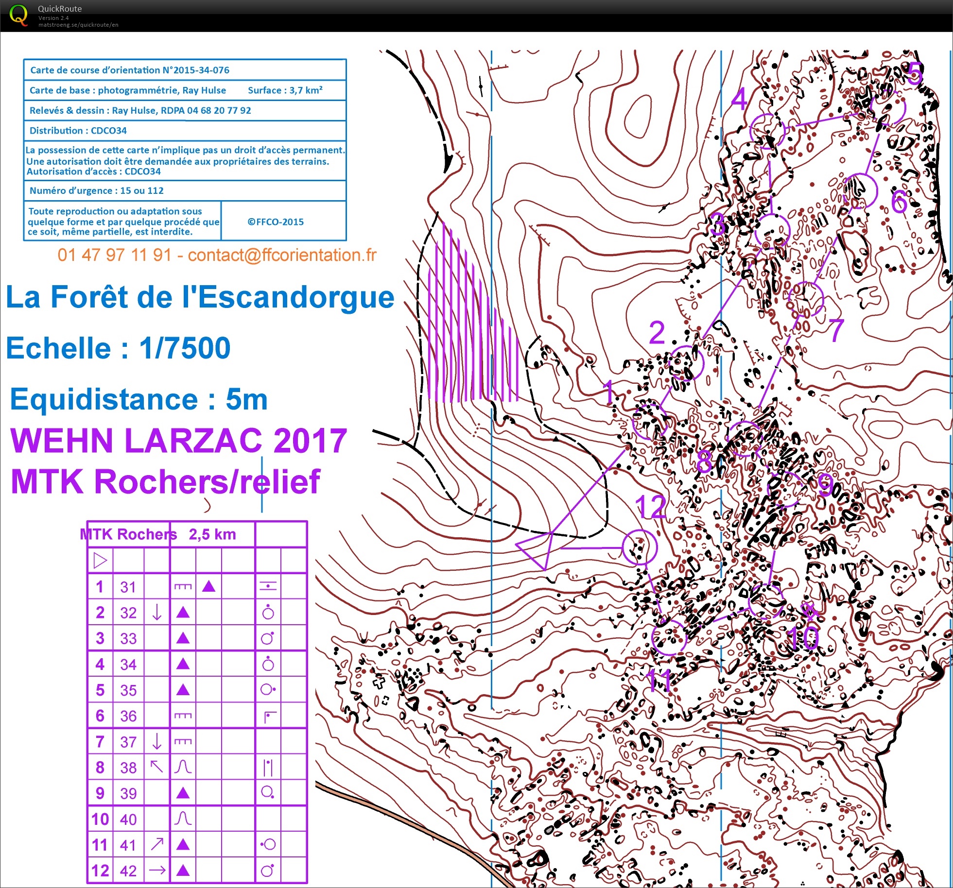 WEHN Larzac /// pose Thème Roc/Relief (l'Escandorgue) (09/12/2017)