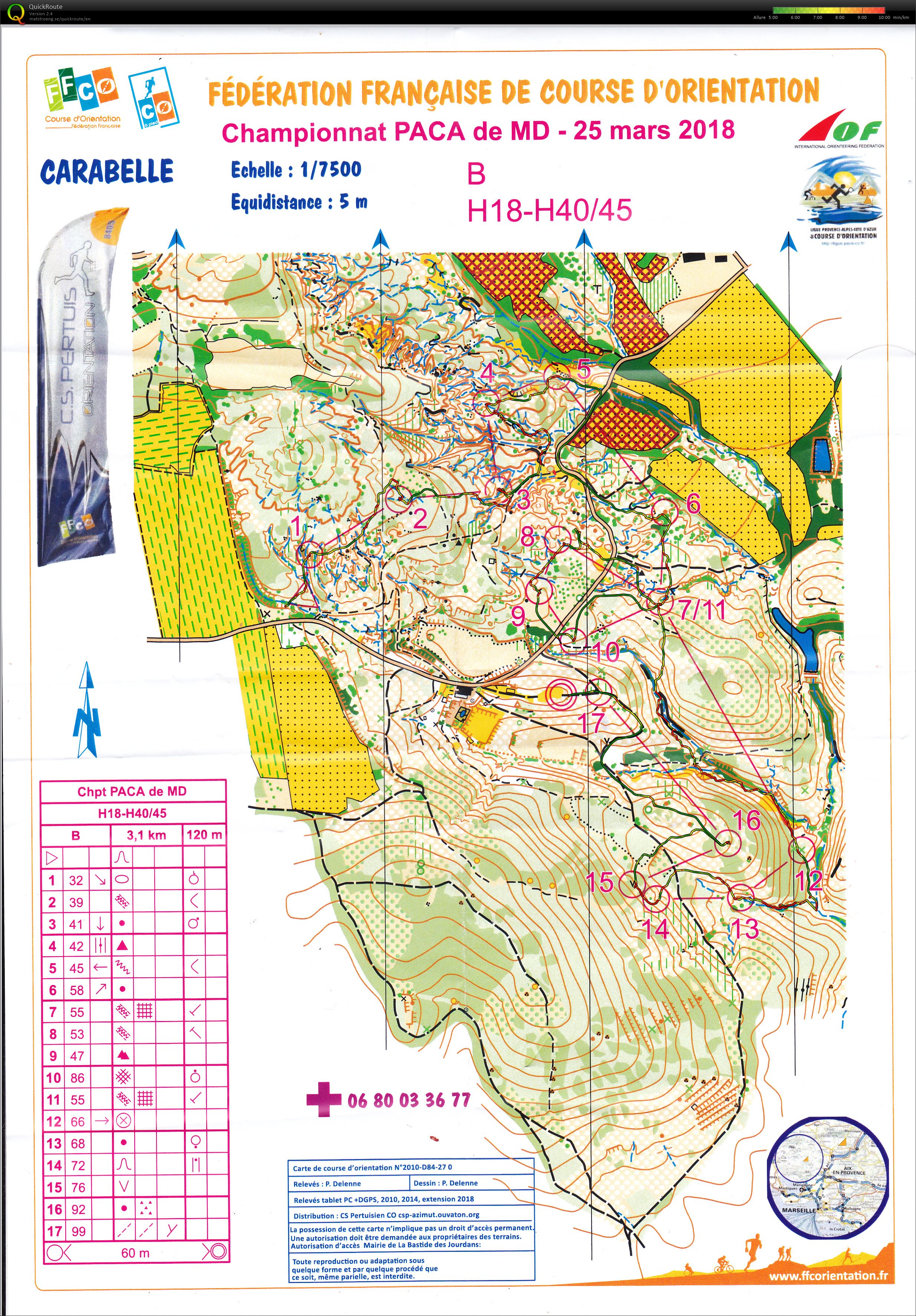 Chpt PACA Middle Distance (25-03-2018)