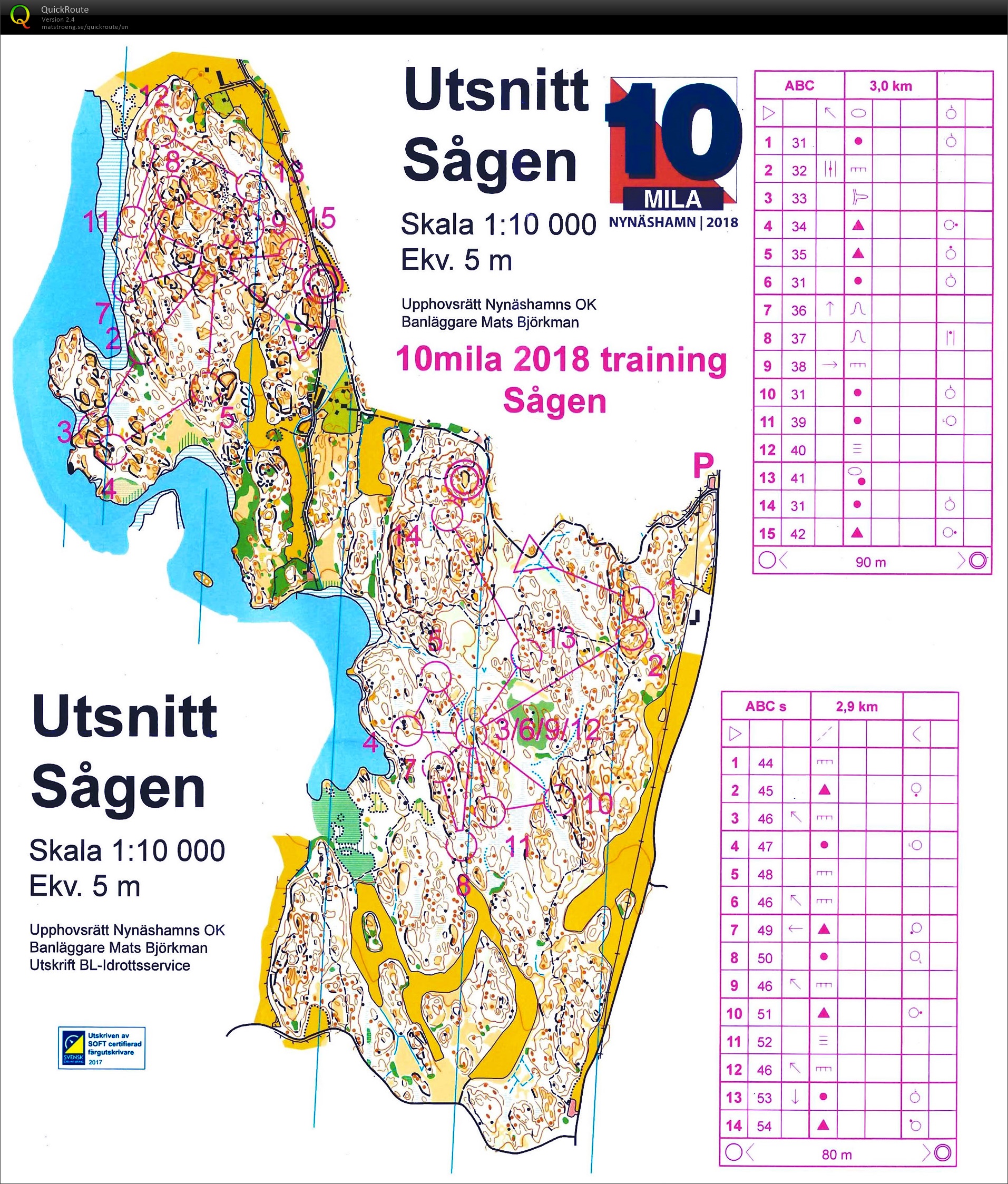 10mila training2 : Sågen (2018-04-27)