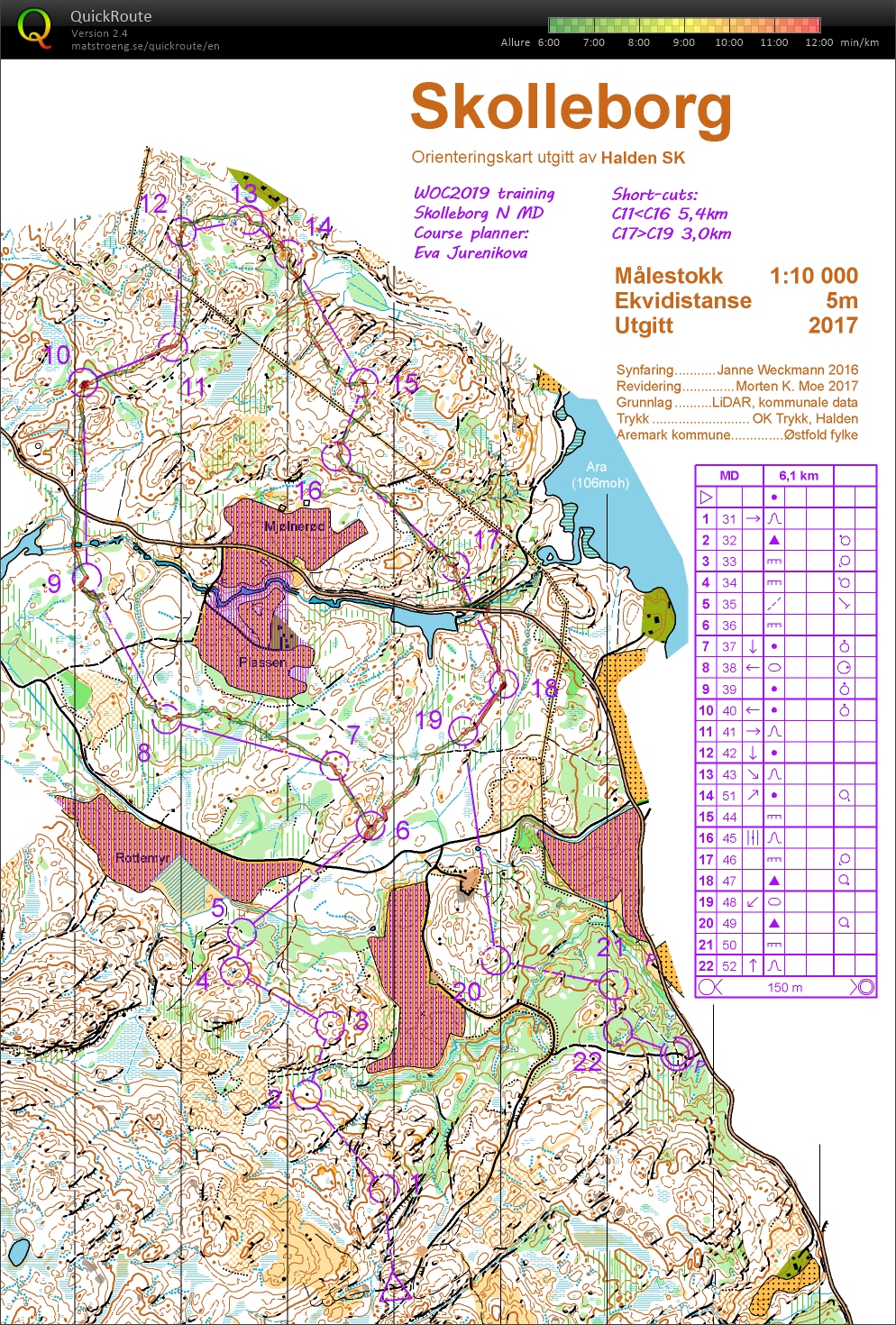 WOC2019 training // Skolleborg N. MD (18-05-2018)