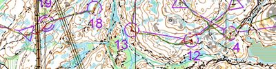 Skårefjell V 6 Intervaller