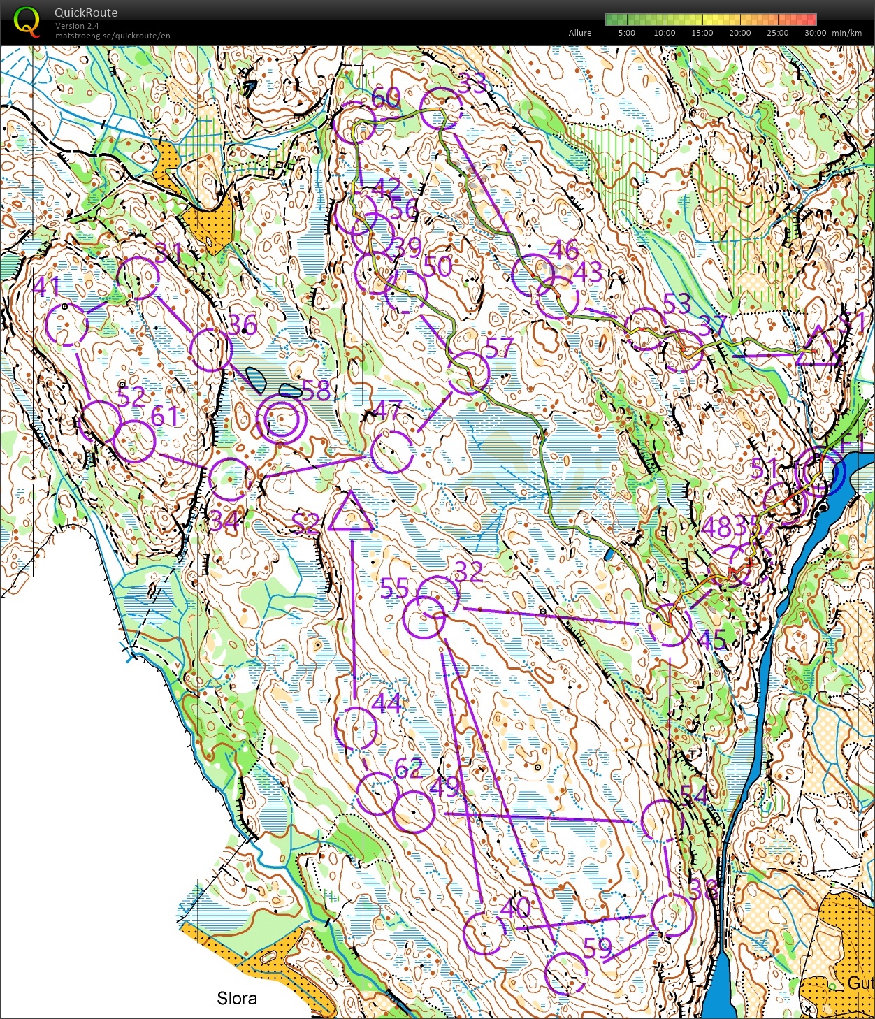 PrépaWOC 2019 // Pose Finaudage (30-08-2018)