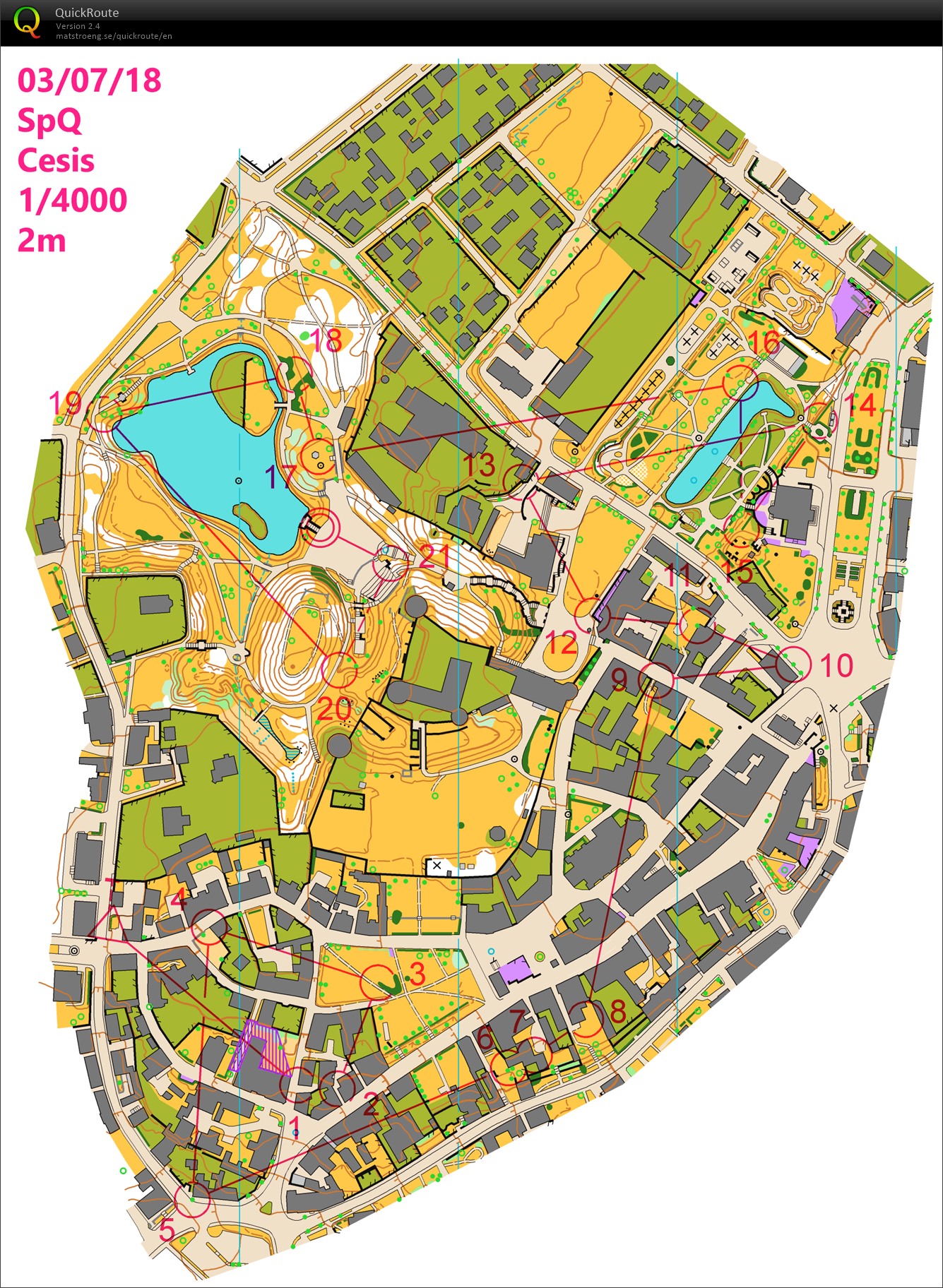 PrépaWOC 2018 Latvia // Sprint Q (03.07.2018)