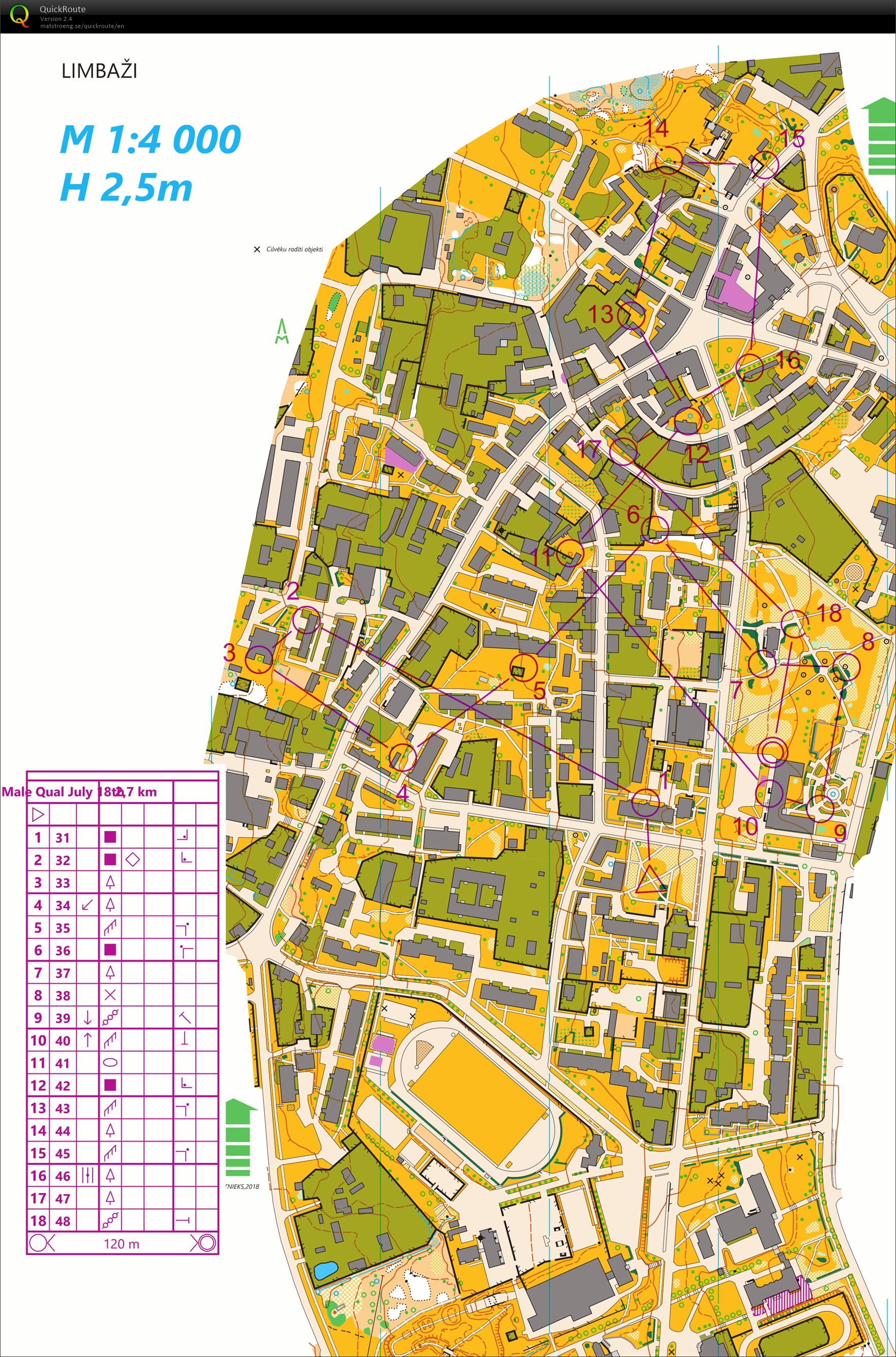 PrépaFinaleWOC 2018 // SprintQ (18-07-2018)