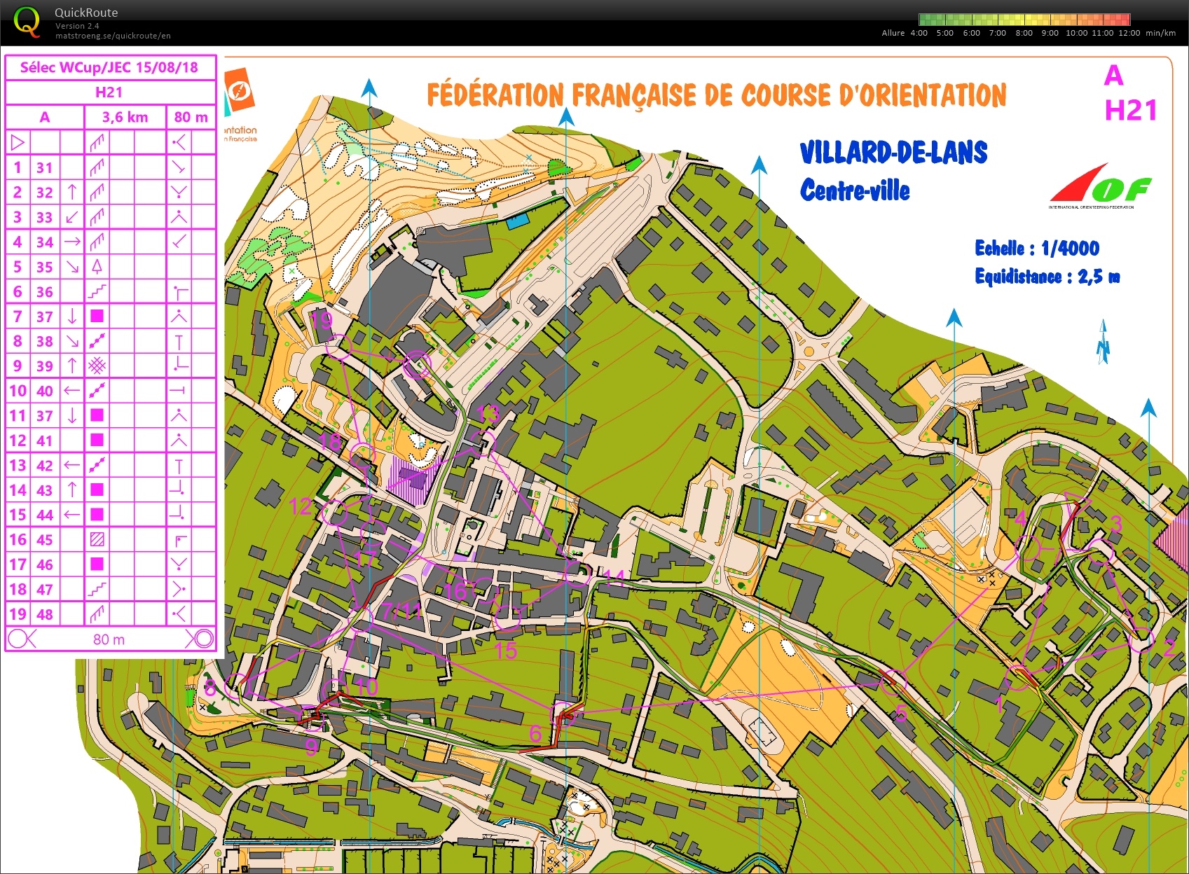 Stage GF-18 Vercors // Sélecs Sprint (15-08-2018)