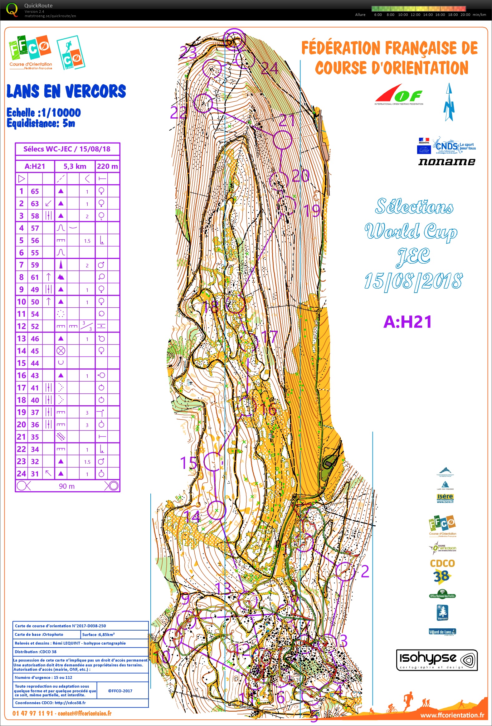 Stage GF-18 Vercors // Sélec MD (2018-08-15)