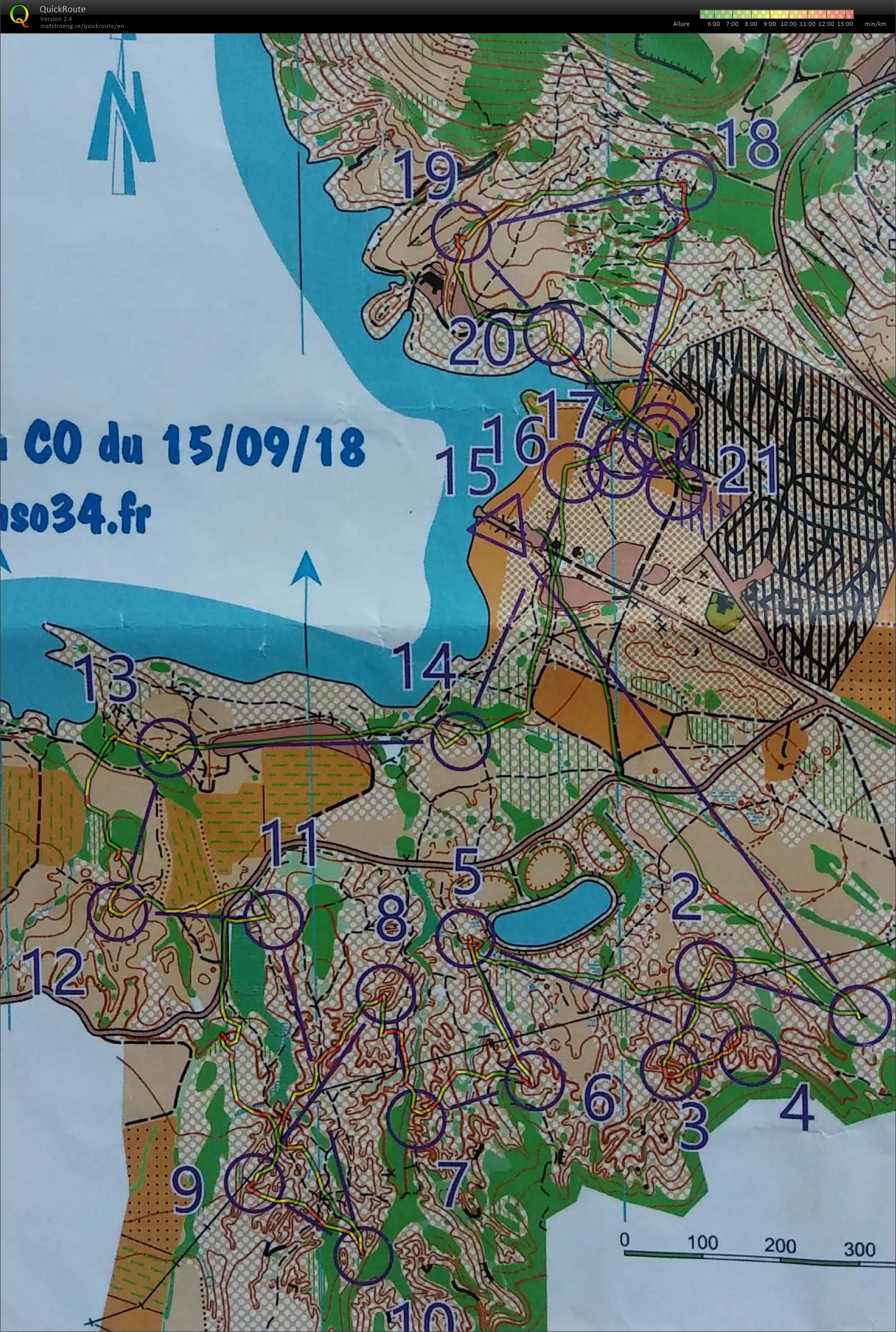 MD/Biathlon Lac du Salagou (15.09.2018)