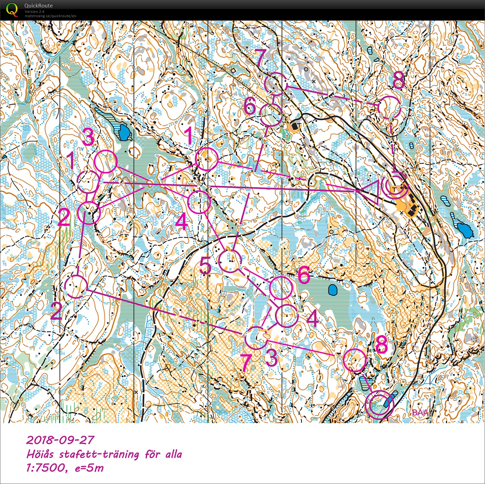 Høiås Natt träning solo (30-09-2018)