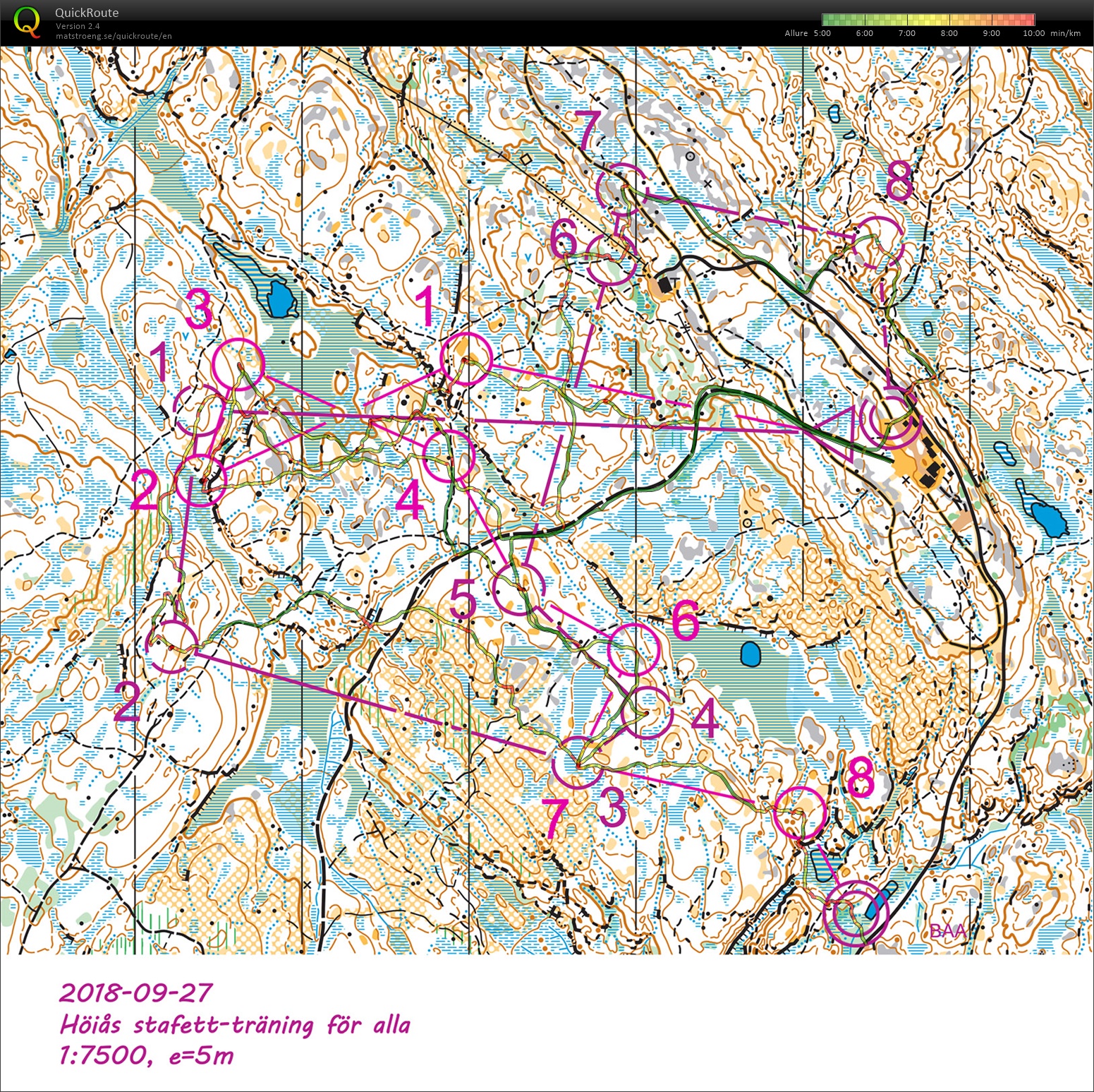 Høiås Natt träning solo (30-09-2018)