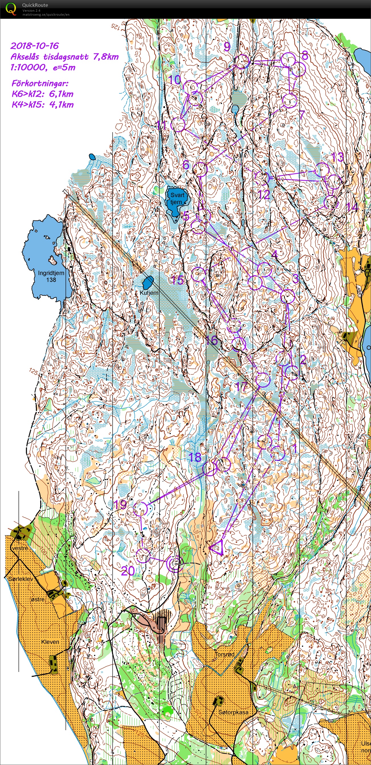 Akselås Tisdagsnatt (16/10/2018)